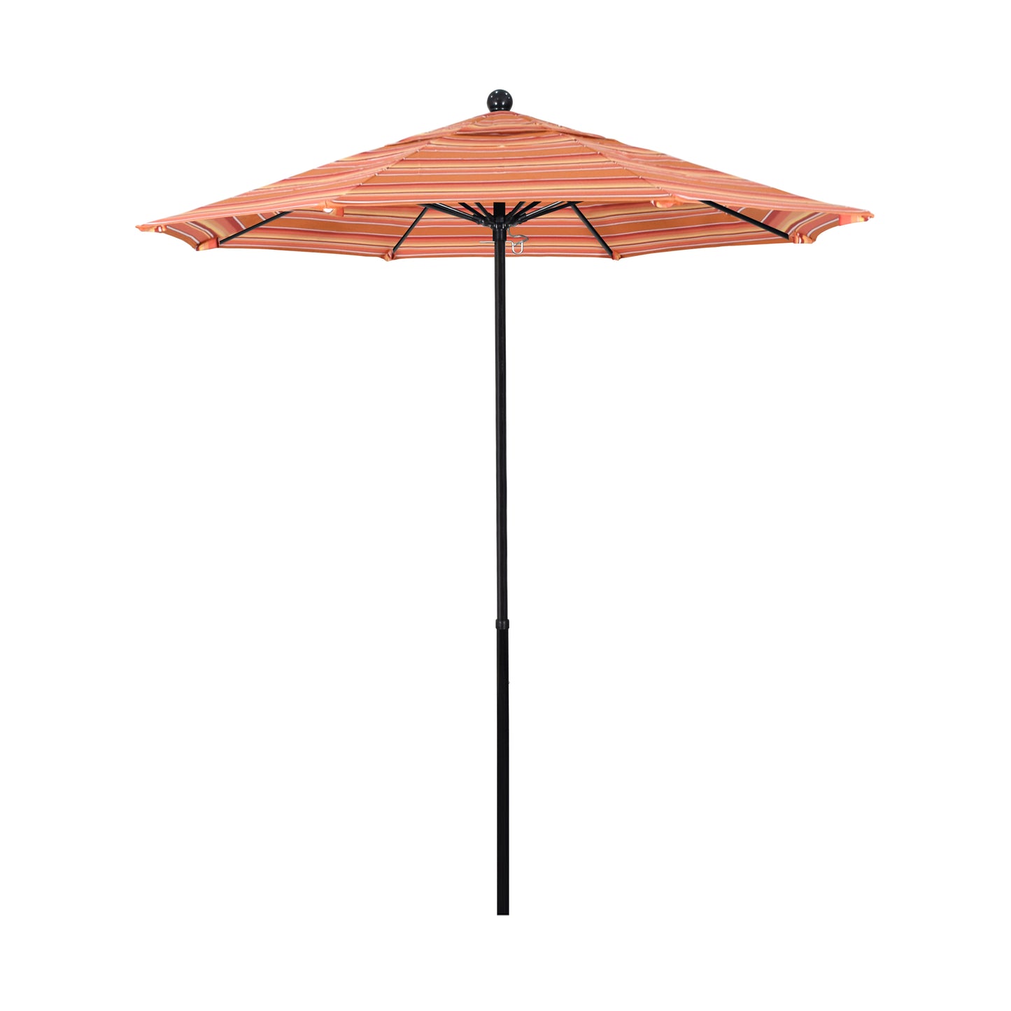 CasaFoyer EFFO758 Commercial Grade 7ft Fiberglass Umbrella by California Umbrella - Unparalleled Weather Resistance, Adjustable Height, Versatile Outdoor Dining Solution