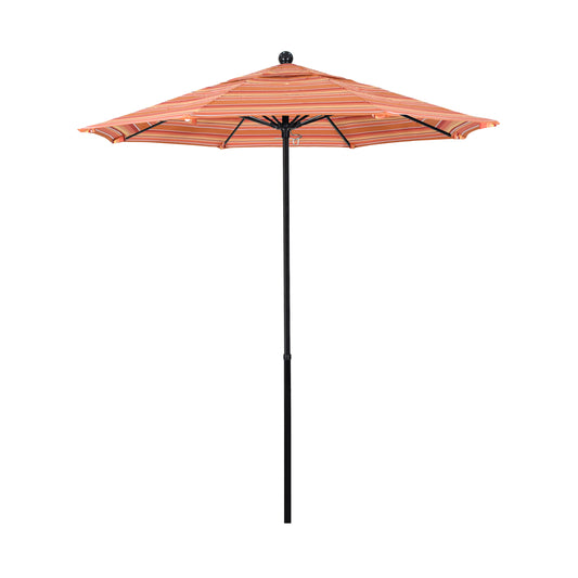 CasaFoyer EFFO758 Commercial Grade 7ft Fiberglass Umbrella by California Umbrella - Unparalleled Weather Resistance, Adjustable Height, Versatile Outdoor Dining Solution