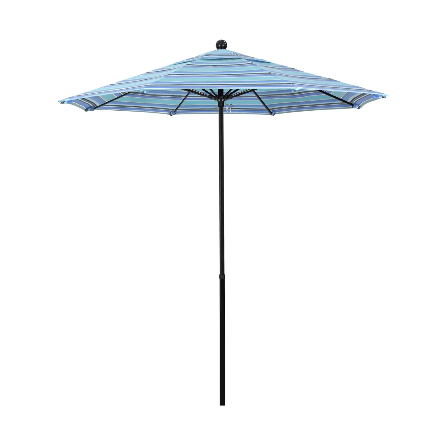 CasaFoyer EFFO758 7ft Commercial Grade Umbrella - Fiberglass Pole, Weather Resistant, Adjustable Height, Sun Protection, Enhances Outdoor Space