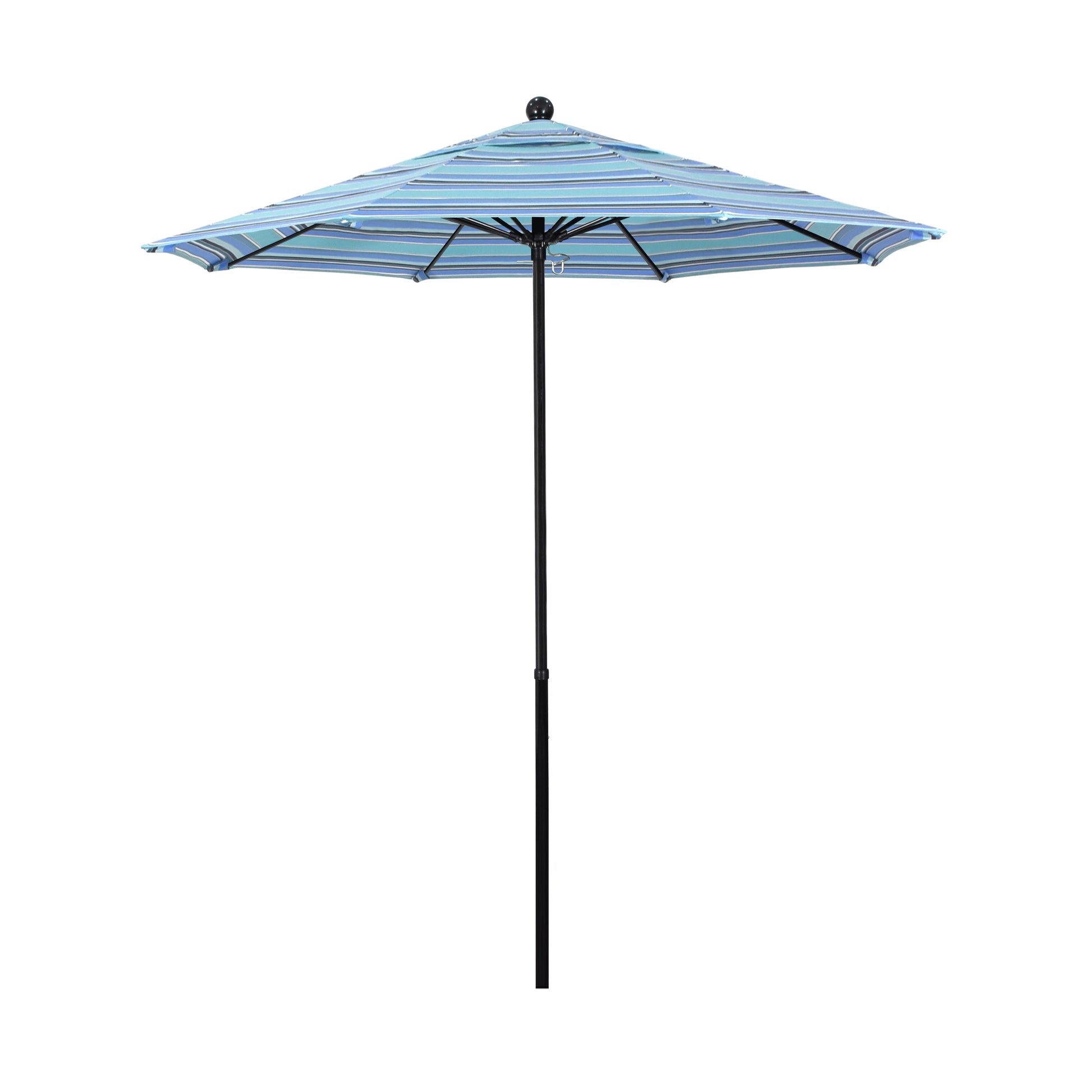 CasaFoyer EFFO758 7ft Commercial Grade Umbrella - Fiberglass Pole, Weather Resistant, Adjustable Height, Sun Protection, Enhances Outdoor Space