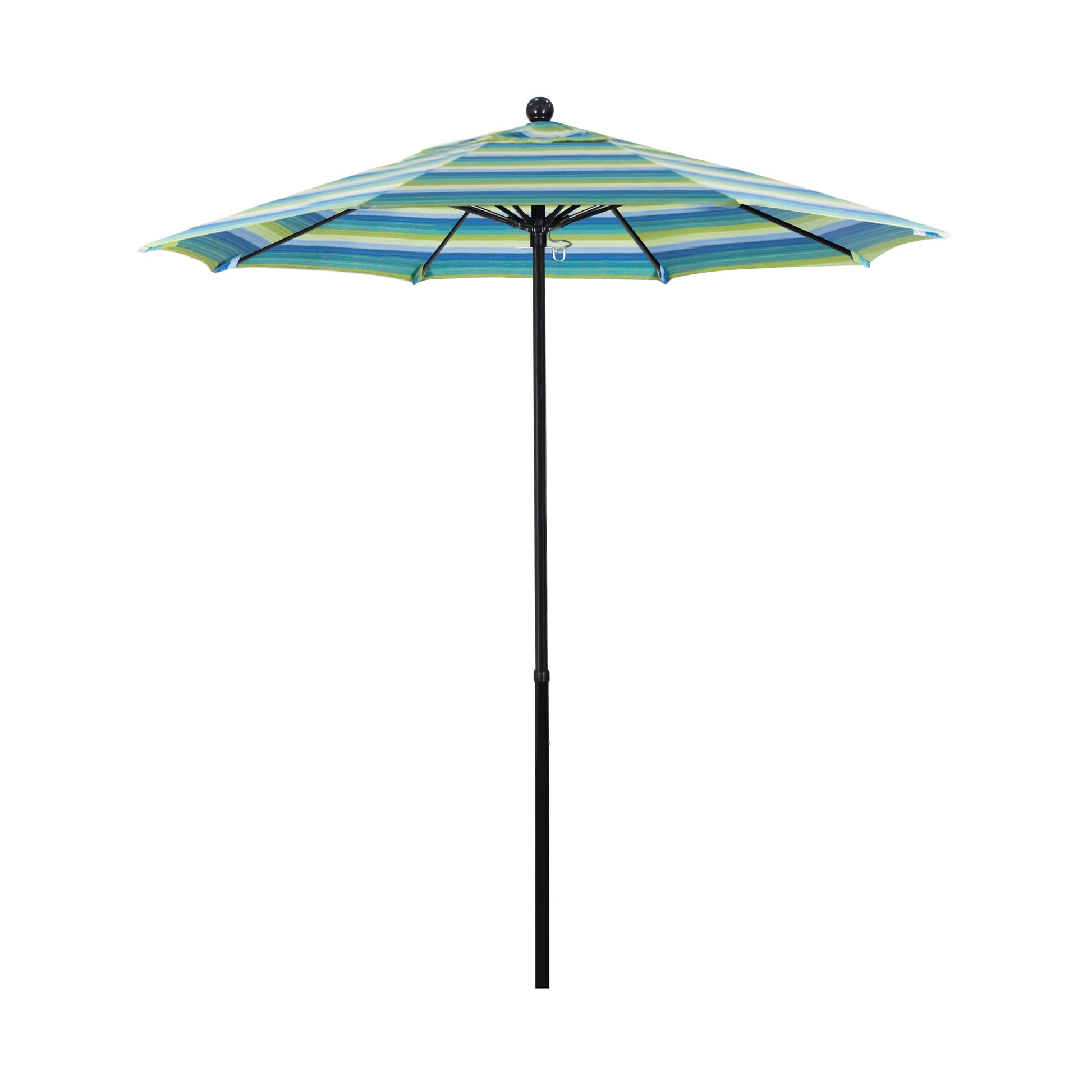 CasaFoyer EFFO758 Commercial Grade Fiberglass Umbrella by California Umbrella - Innovative Design, Unparalleled Weather Resistance, Adjustable Height, Perfect for Outdoor Dining.