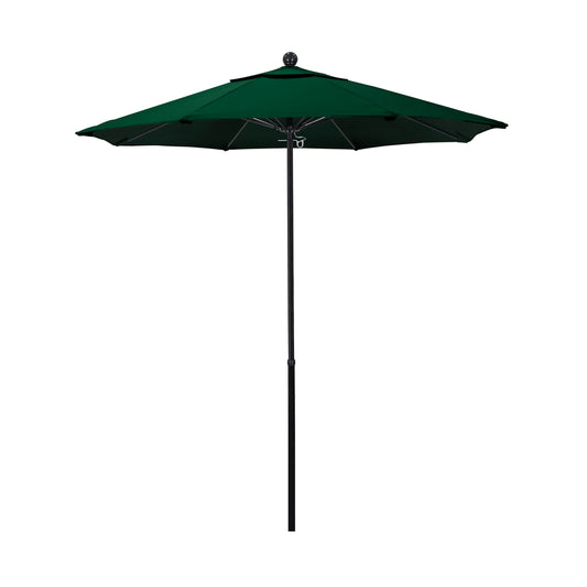 CasaFoyer EFFO758 Commercial Grade Fiberglass Umbrella by California Umbrella - 7ft Canopy, Adjustable Height Pole - Unparalleled Weather Resistance & Durability. Perfect for Outdoor Dining & Sun Protection.