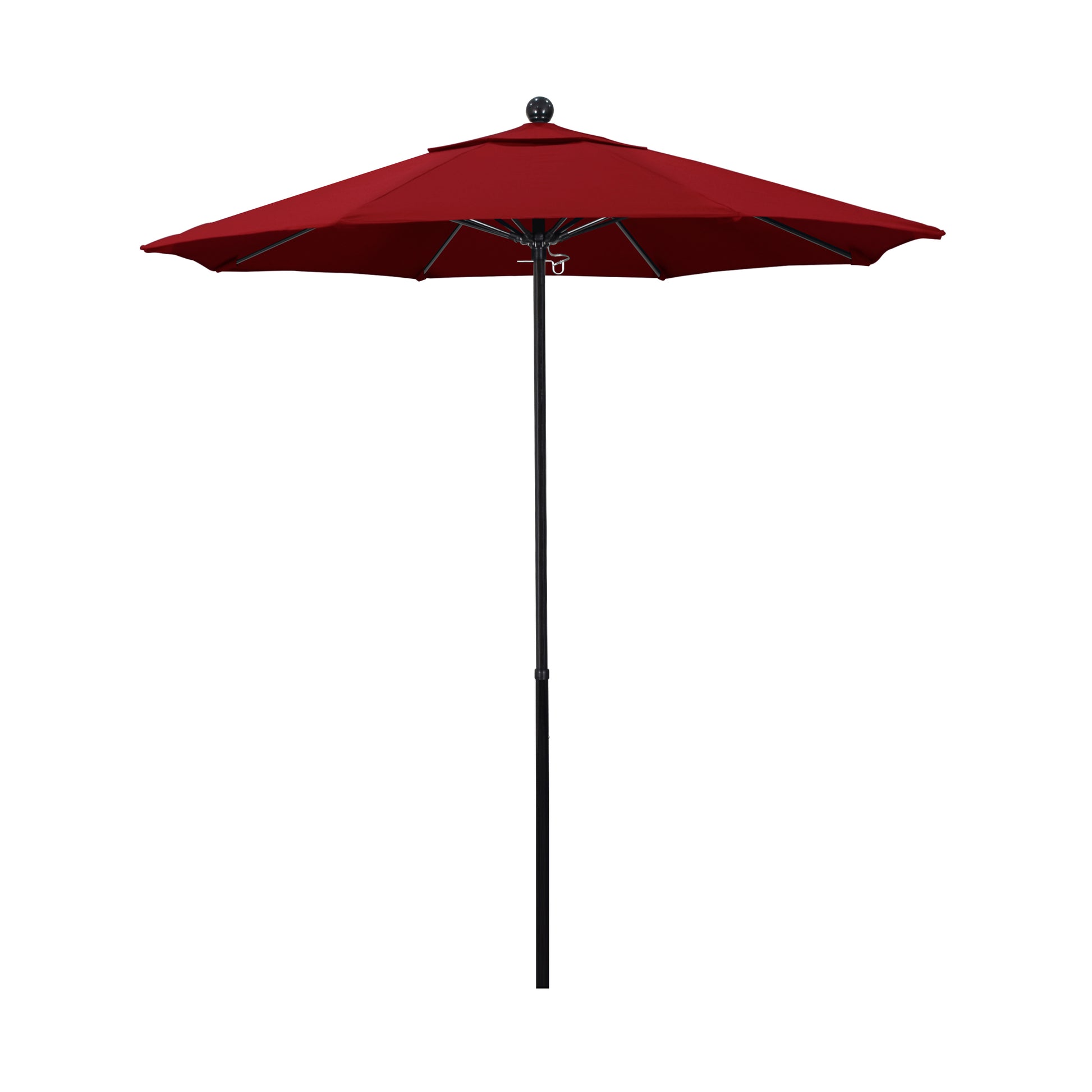 CasaFoyer EFFO758 Commercial Grade Fiberglass Umbrella - Weather Resistant, Adjustable Height, 7ft Canopy - Perfect for Outdoor Dining.