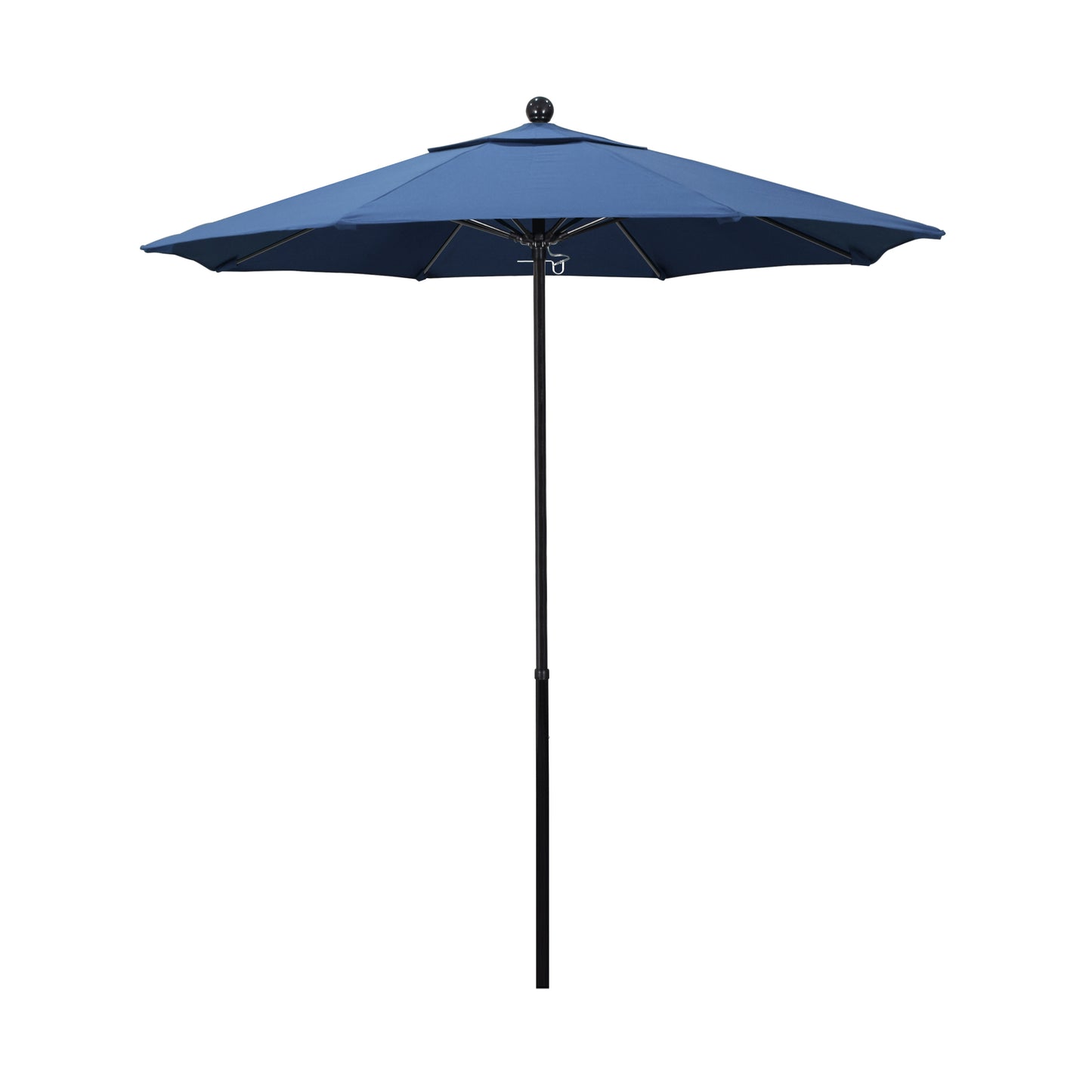 CasaFoyer EFFO758 7ft Fiberglass Commercial Umbrella - Weather Resistant, Adjustable Height, Ideal for Outdoor Dining - California Umbrella