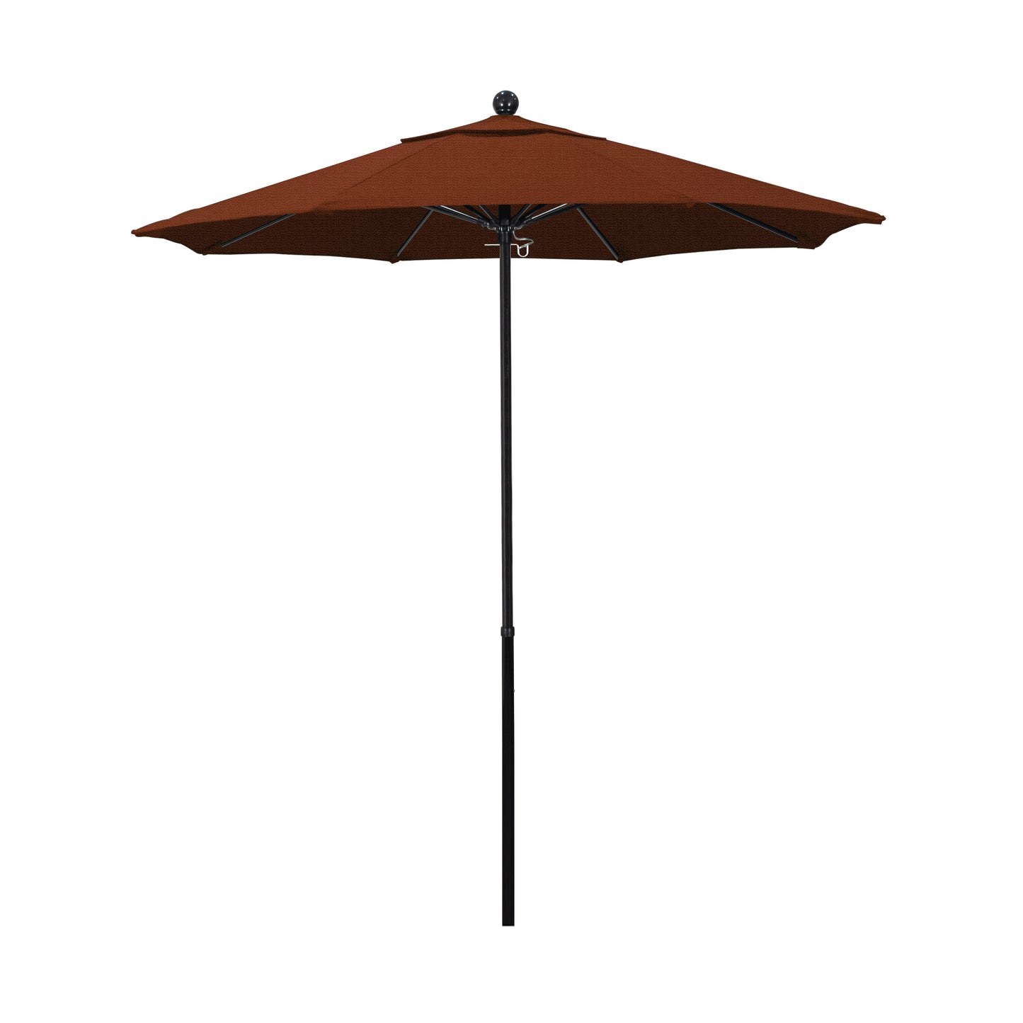 CasaFoyer EFFO758 7ft Fiberglass Commercial Grade Patio Umbrella - Weather Resistant, Adjustable Height, Versatile Outdoor Furnishing - California Umbrella