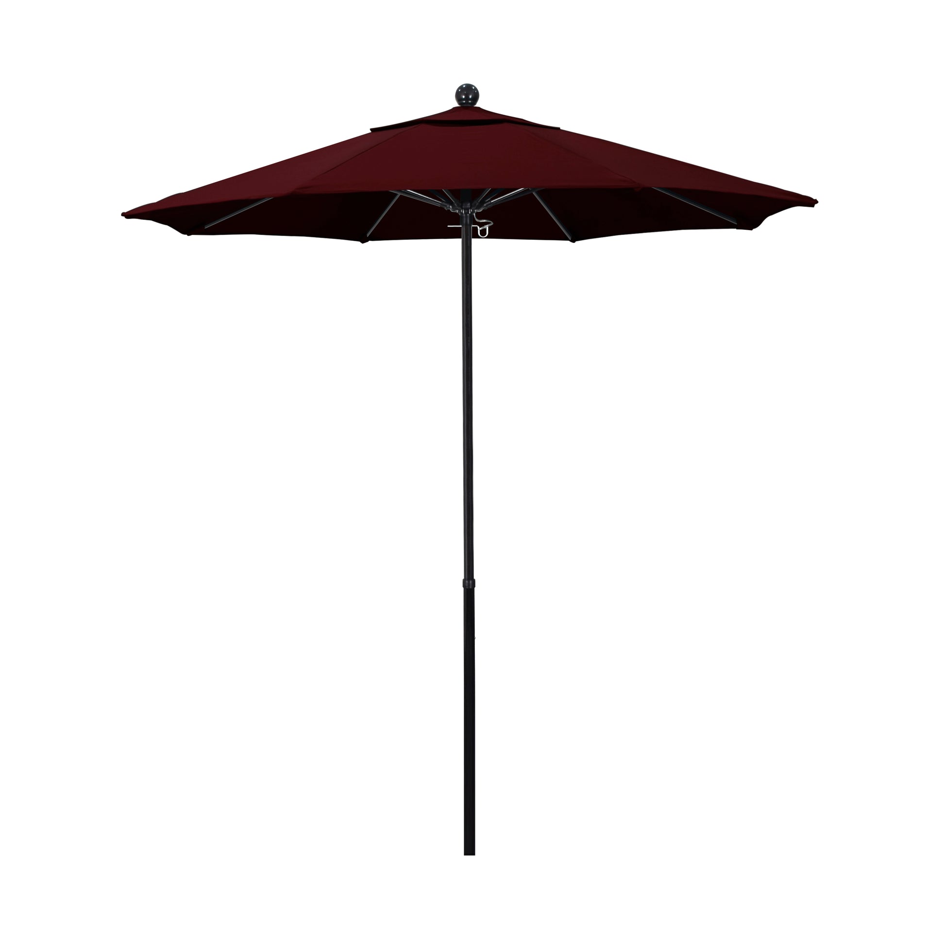 CasaFoyer California Umbrella EFFO758 - 7ft Commercial Grade Fiberglass Patio Umbrella with Adjustable Height Pole and Unparalleled Weather Resistance. Perfect for Outdoor Dining.