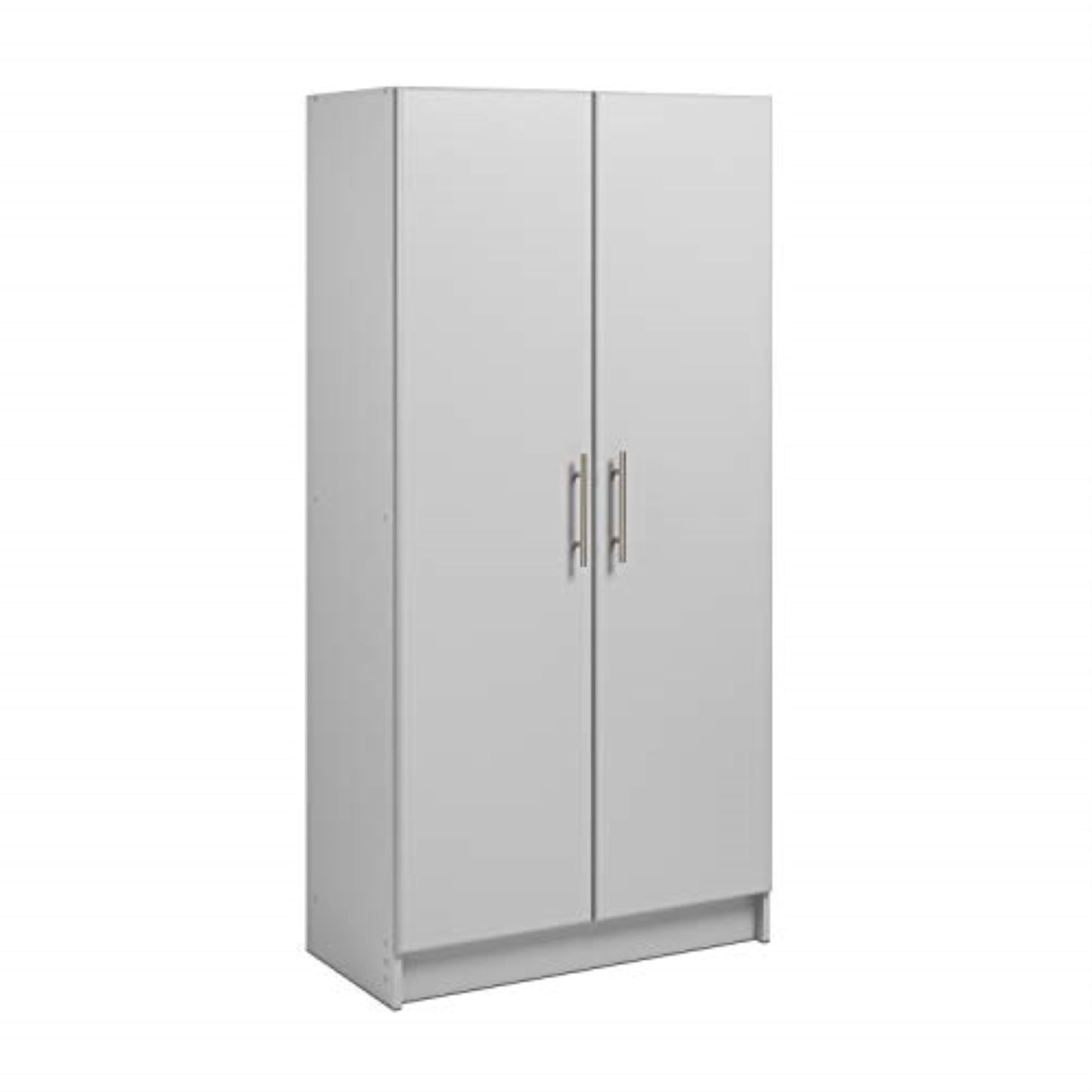 CasaFoyer "GES-3264 - Elite 32" Storage Cabinet, Light Gray - Ample Storage Space, Adjustable Shelves - Versatile for Kitchen, Entryway, Laundry Room - Combine with Stackable Wall Cabinet"