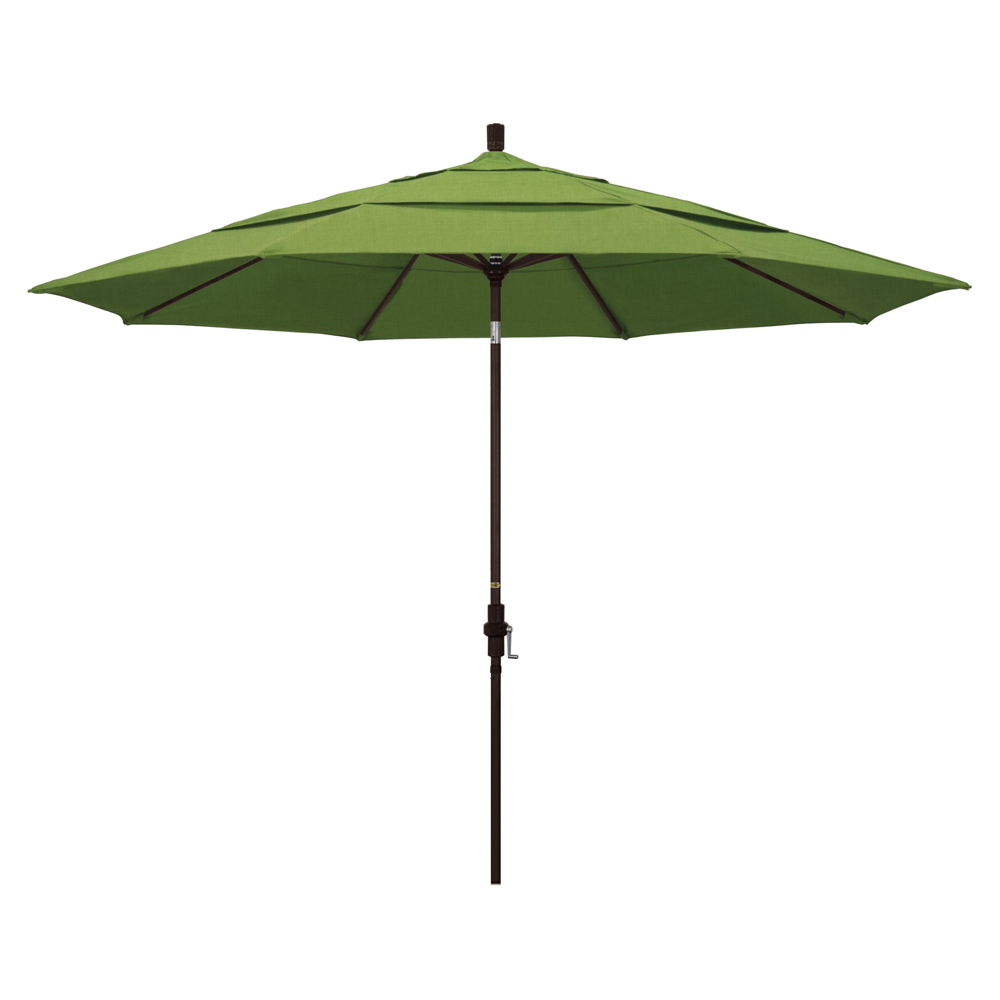 CasaFoyer 11ft California Umbrella - Extra Large Size, Sturdy Aluminum Frame, Collar Tilt Design, Easy Tilt Control, Crank-to-Open Feature