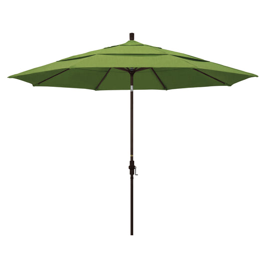 CasaFoyer 11ft California Umbrella - Extra Large Size, Sturdy Aluminum Frame, Collar Tilt Design, Easy Tilt Control, Crank-to-Open Feature