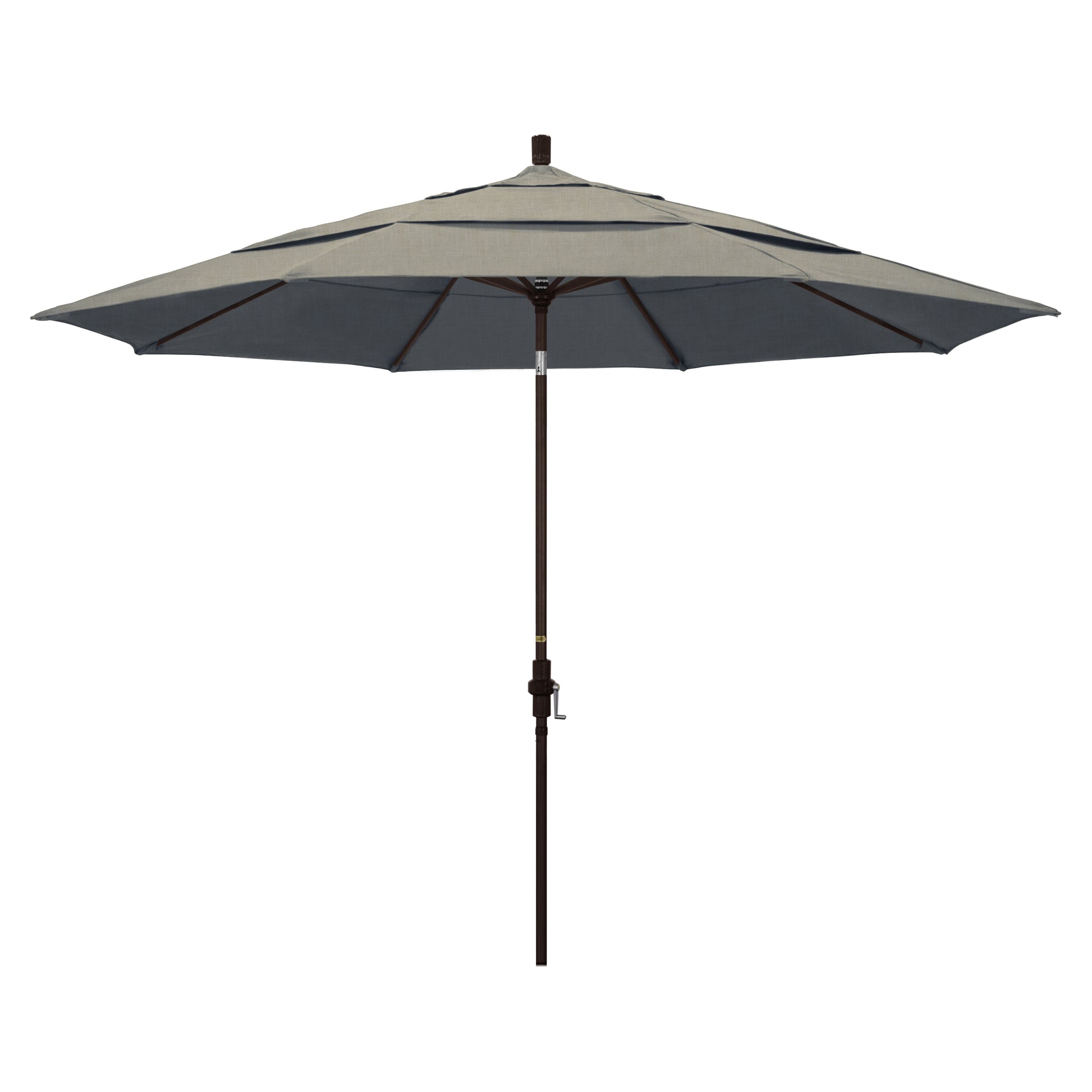CasaFoyer 11ft California Umbrella - Extra Large Size, Sturdy Aluminum Frame, Collar Tilt Design, Easy Crank-to-Open Mechanism, Durable & User-Friendly
