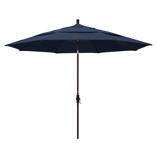 CasaFoyer 11ft California Umbrella - Extra Large Size, Collar Tilt, Durable Aluminum Frame, Easy Adjustments, Market-Style Design