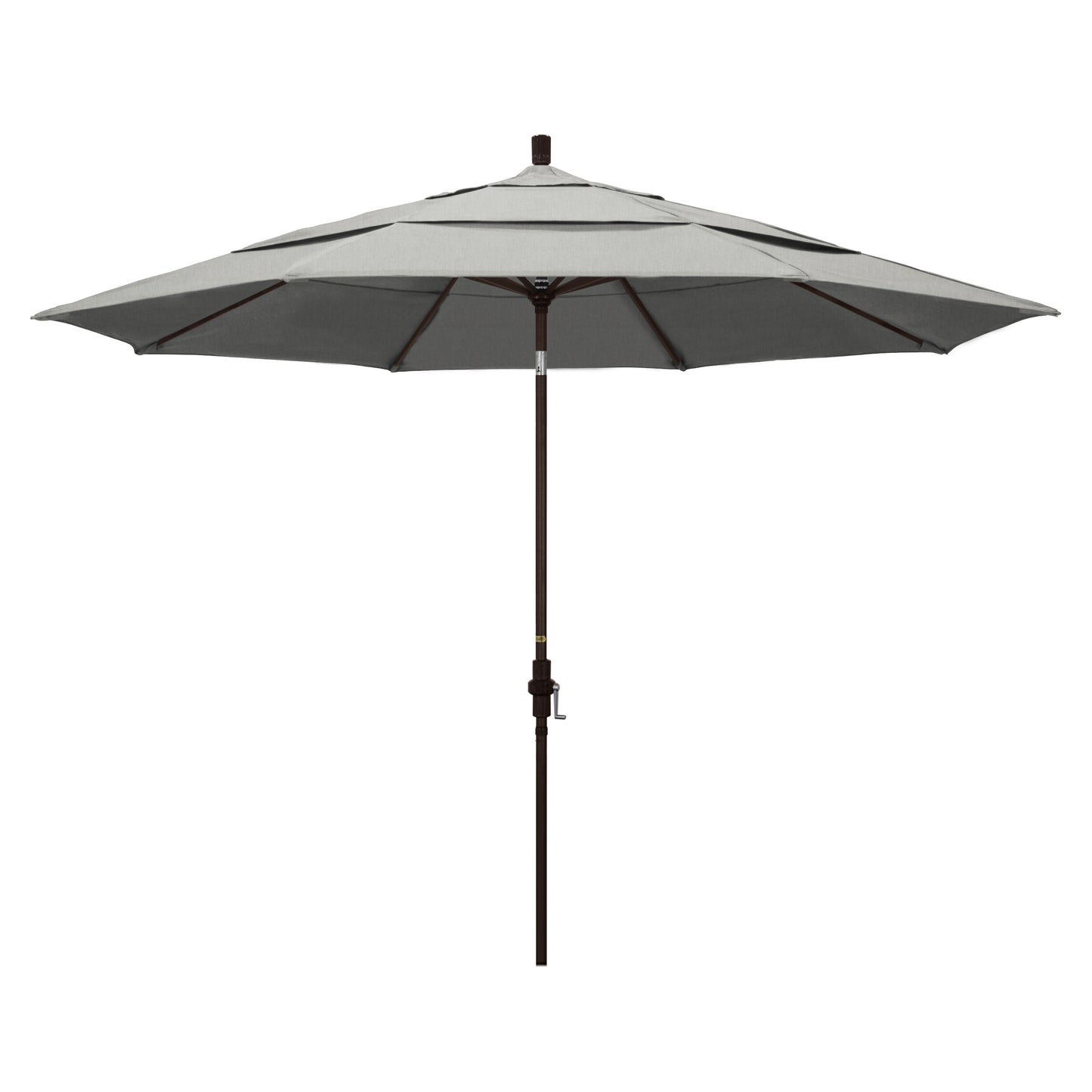 CasaFoyer 11ft California Umbrella - Market Style, Collar Tilt Design, Easy Crank-to-Open Mechanism, Durable Aluminum Frame, Adjustable Tilt Angle