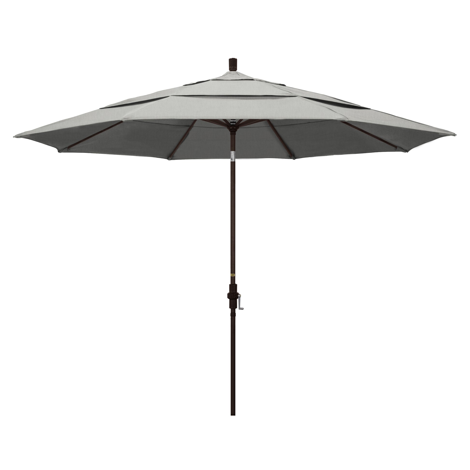 CasaFoyer 11ft California Umbrella - Market Style, Collar Tilt Design, Easy Crank-to-Open Mechanism, Durable Aluminum Frame, Adjustable Tilt Angle