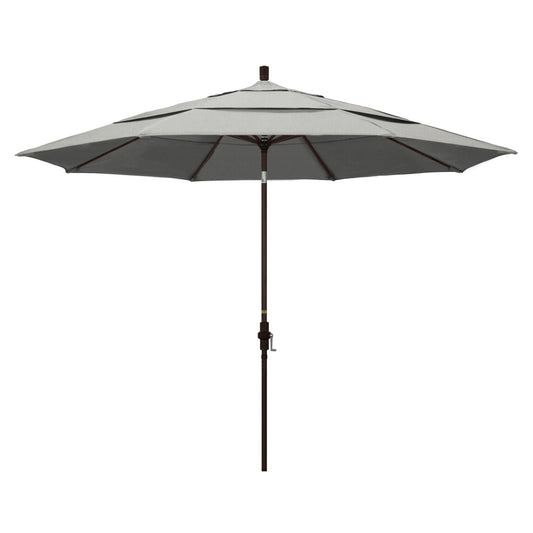 CasaFoyer 11ft California Umbrella - Market Style, Collar Tilt Design, Easy Crank-to-Open Mechanism, Durable Aluminum Frame, Adjustable Tilt Angle