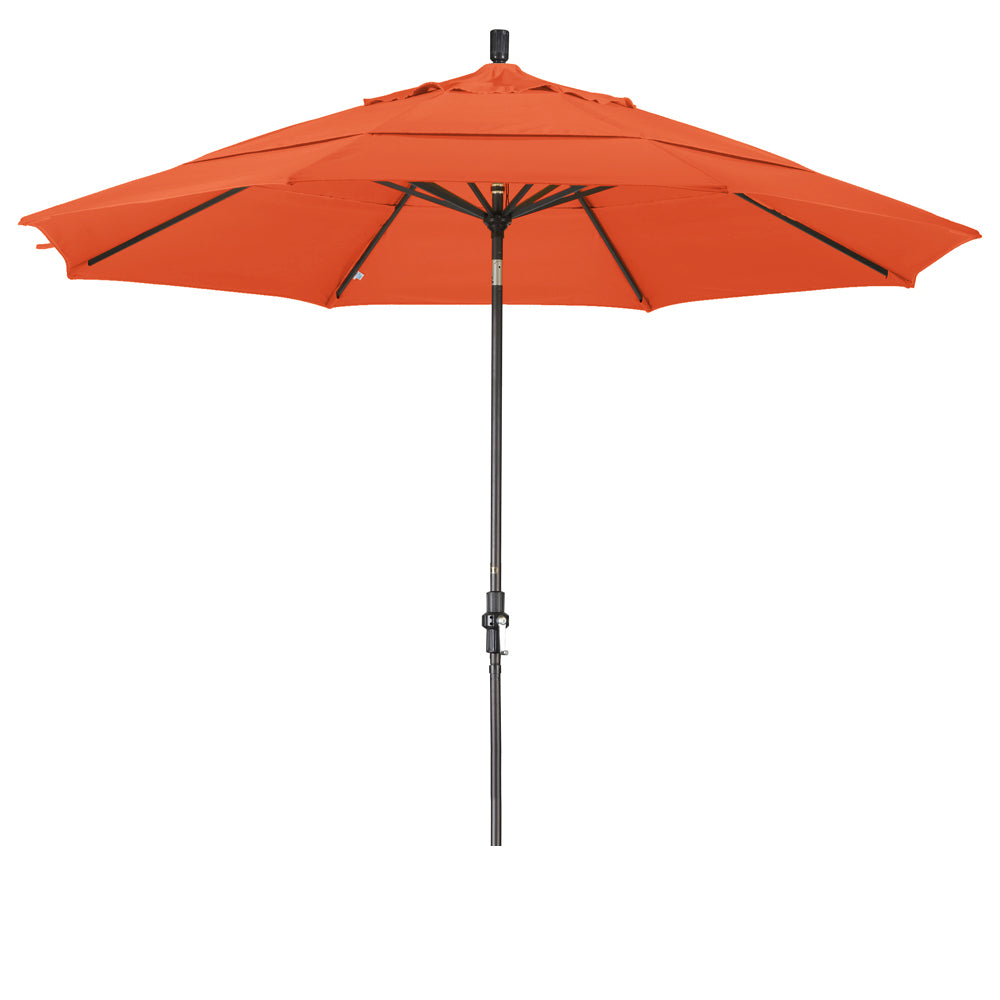 CasaFoyer 11ft California Umbrella - Extra Large Size, Collar Tilt Design, Durable Aluminum Frame, Easy Tilt Control, Optimal Shade & Comfort