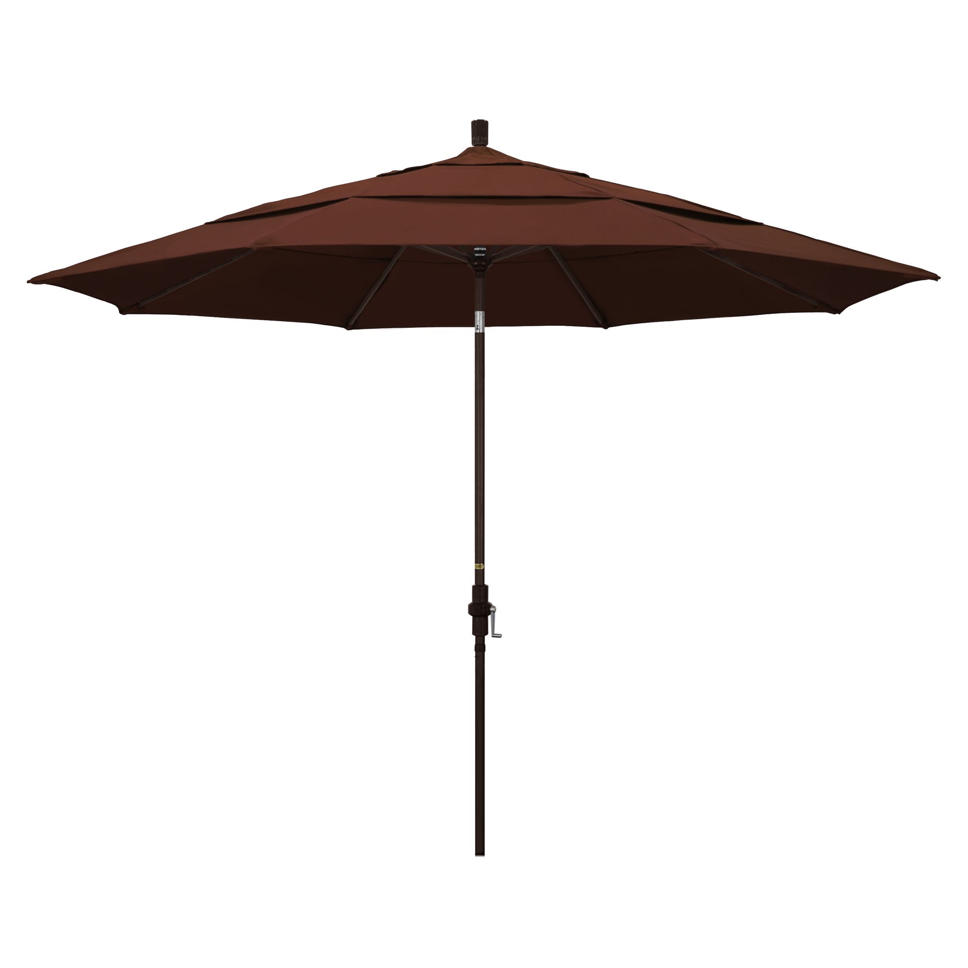 CasaFoyer 11ft California Umbrella - Extra Large Size, Sturdy Aluminum Frame, Collar Tilt Design, Easy Crank-to-Open Mechanism, Durable & User-Friendly