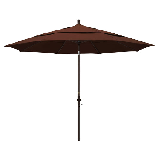 CasaFoyer 11ft California Umbrella - Extra Large Size, Sturdy Aluminum Frame, Collar Tilt Design, Easy Crank-to-Open Mechanism, Durable & User-Friendly