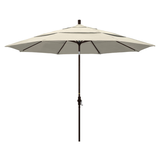 CasaFoyer 11' California Umbrella - Market Style with Collar Tilt Design | Ample Shade, Durable Aluminum Frame | User-Friendly & Convenient