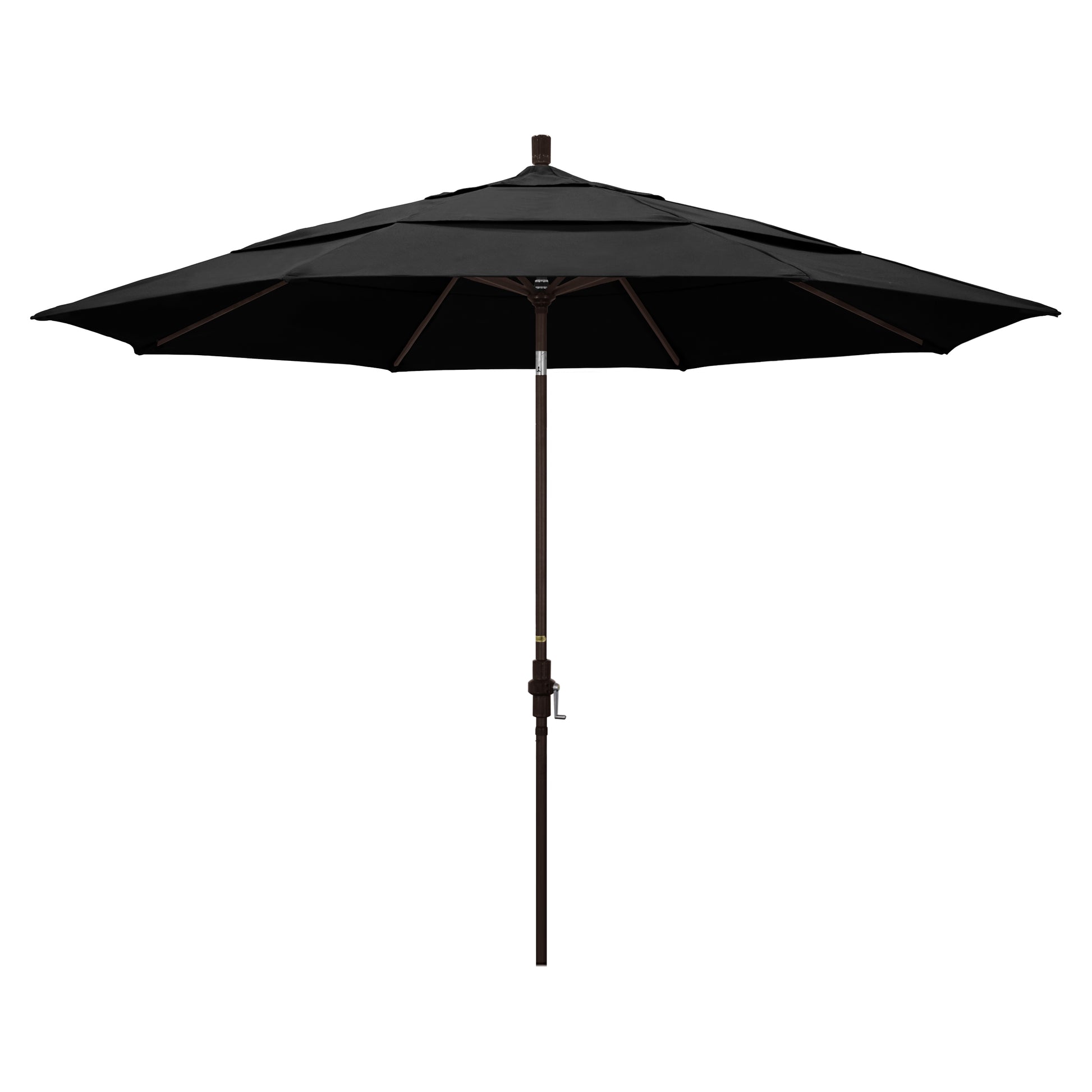 CasaFoyer 11' California Market Style Umbrella with Advanced Collar Tilt Design - Durable Aluminum Frame - Easy Crank-to-Open Mechanism - Residential Owner's Top Choice