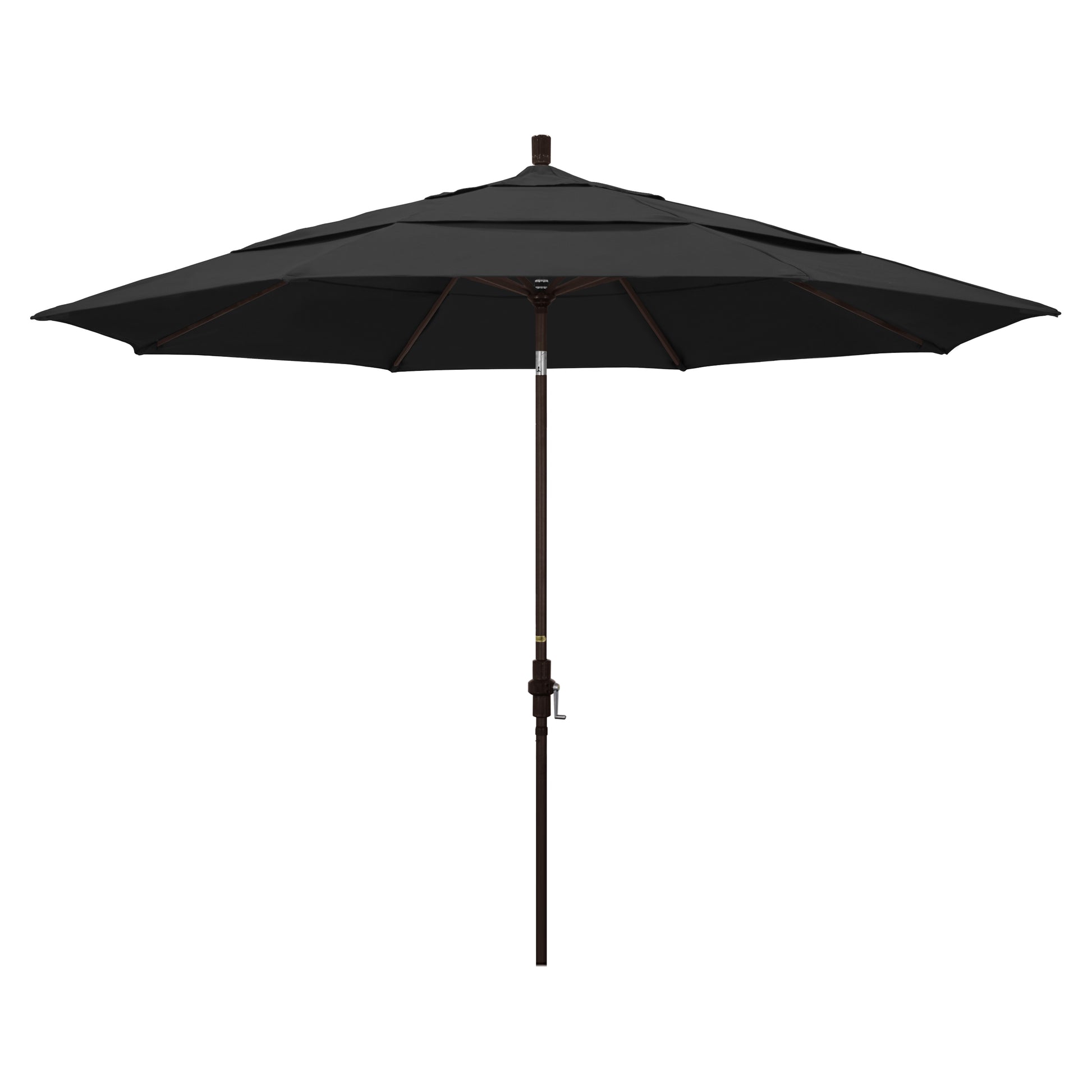 CasaFoyer 11' California Umbrella - Extra-Large Market Style with Collar Tilt Design, Sturdy Aluminum Frame, Easy Control, Residential Use