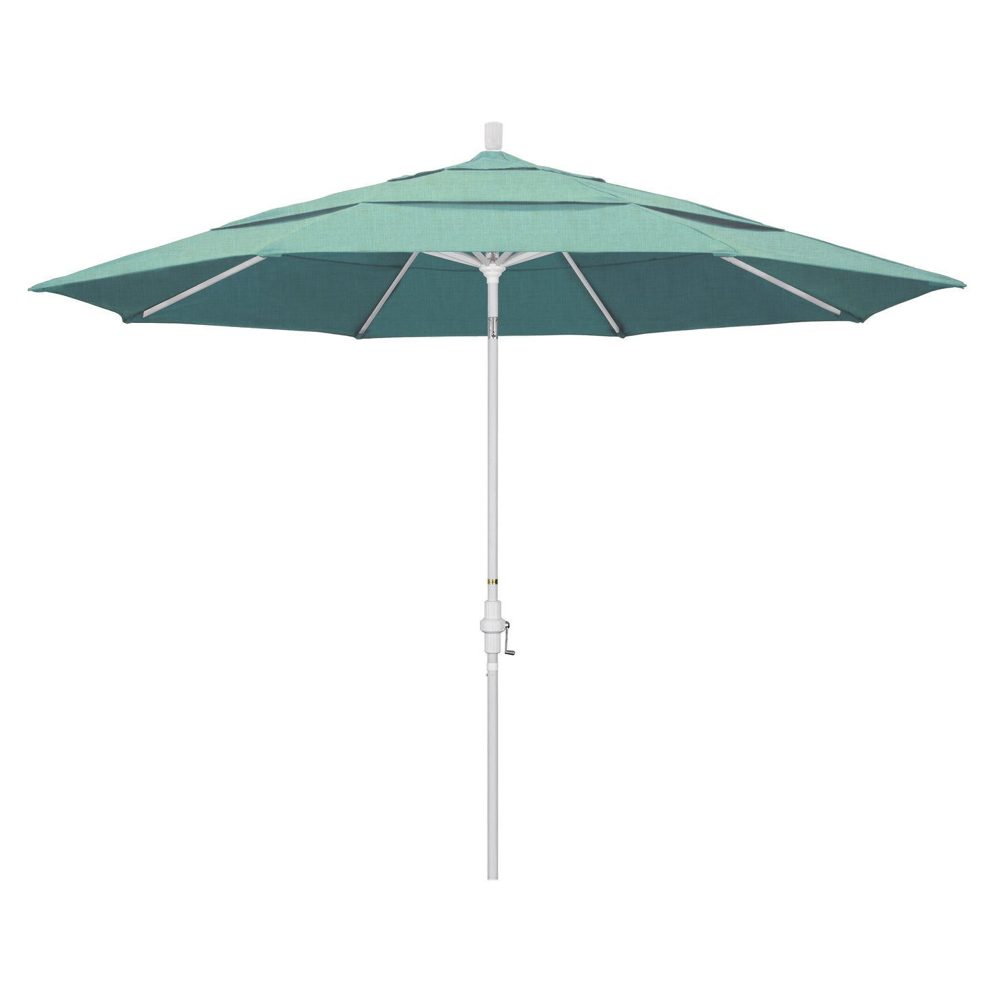 CasaFoyer 11' California Umbrella - Market Style, Collar Tilt Design, Aluminum Frame - Ample Shade for Residential Owners - Durable & User-Friendly