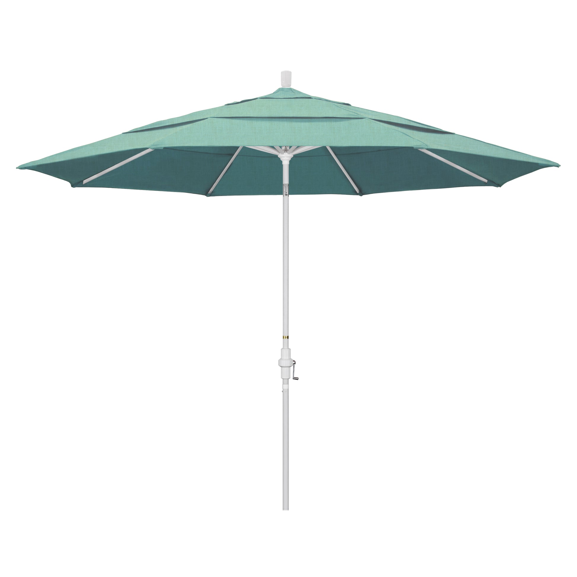 CasaFoyer 11' California Umbrella - Market Style, Collar Tilt Design, Aluminum Frame - Ample Shade for Residential Owners - Durable & User-Friendly