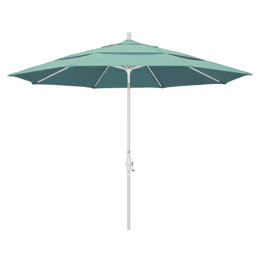 CasaFoyer 11' California Umbrella - Market Style, Collar Tilt Design, Aluminum Frame - Ample Shade for Residential Owners - Durable & User-Friendly