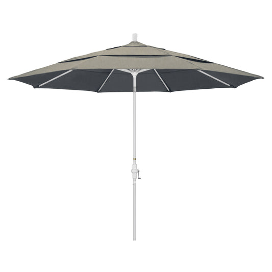 CasaFoyer 11ft California Umbrella - Extra Large Size, Collar Tilt Design, Durable Aluminum Frame, Easy Crank-to-Open Feature, Adjustable Tilt Angle
