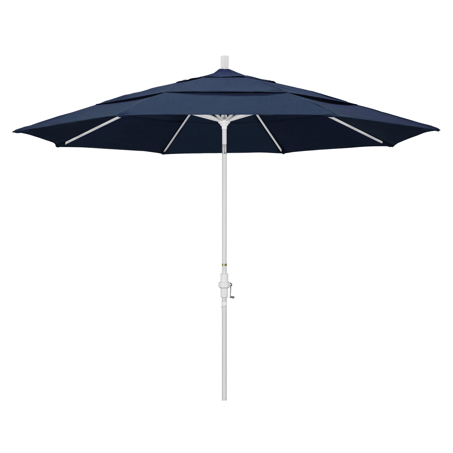 CasaFoyer 11ft California Umbrella - Extra Large Size, Collar Tilt Design, Durable Aluminum Frame, Easy Crank-to-Open Feature, User-Friendly Interface