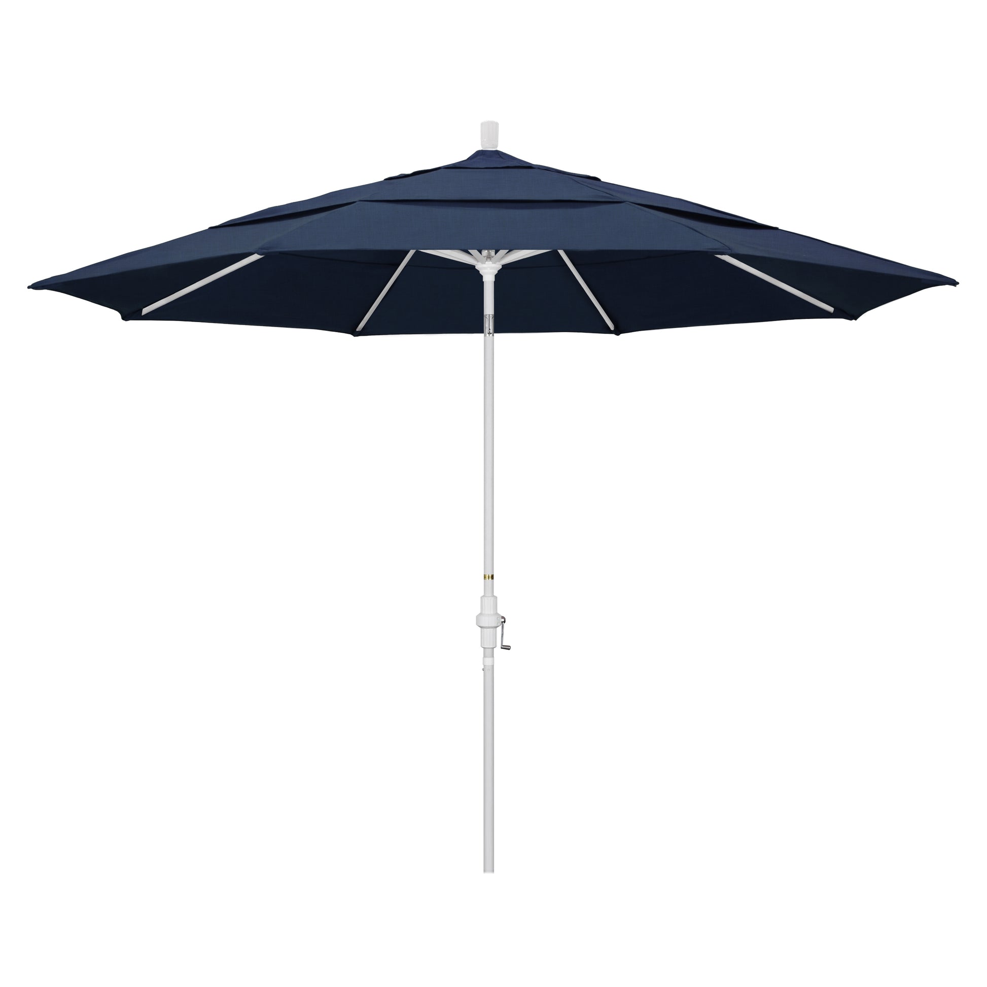 CasaFoyer 11ft California Umbrella - Extra Large Size, Collar Tilt Design, Durable Aluminum Frame, Easy Crank-to-Open Feature, User-Friendly Interface