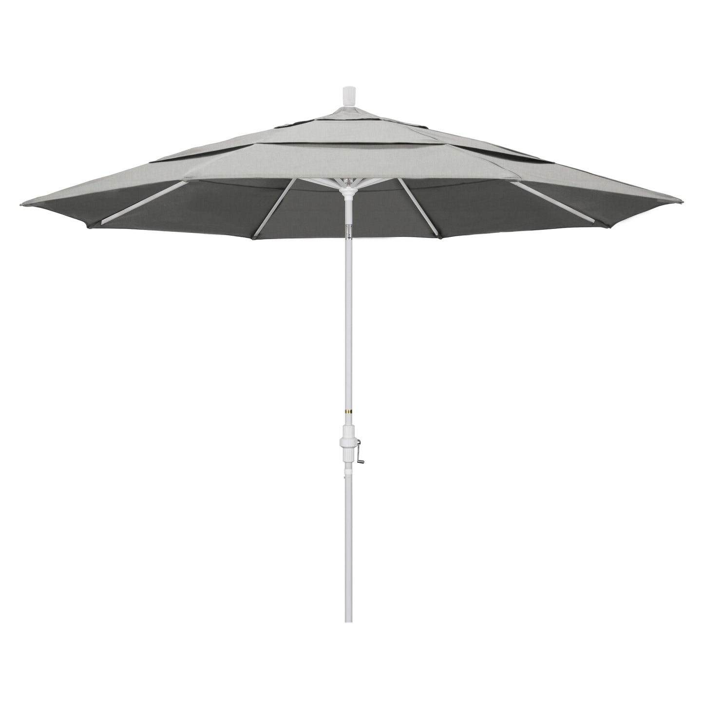CasaFoyer 11ft California Umbrella - Extra Large Size, Sturdy Aluminum Frame, Collar Tilt Design, Easy Crank-to-Open Mechanism, Durable & User-Friendly