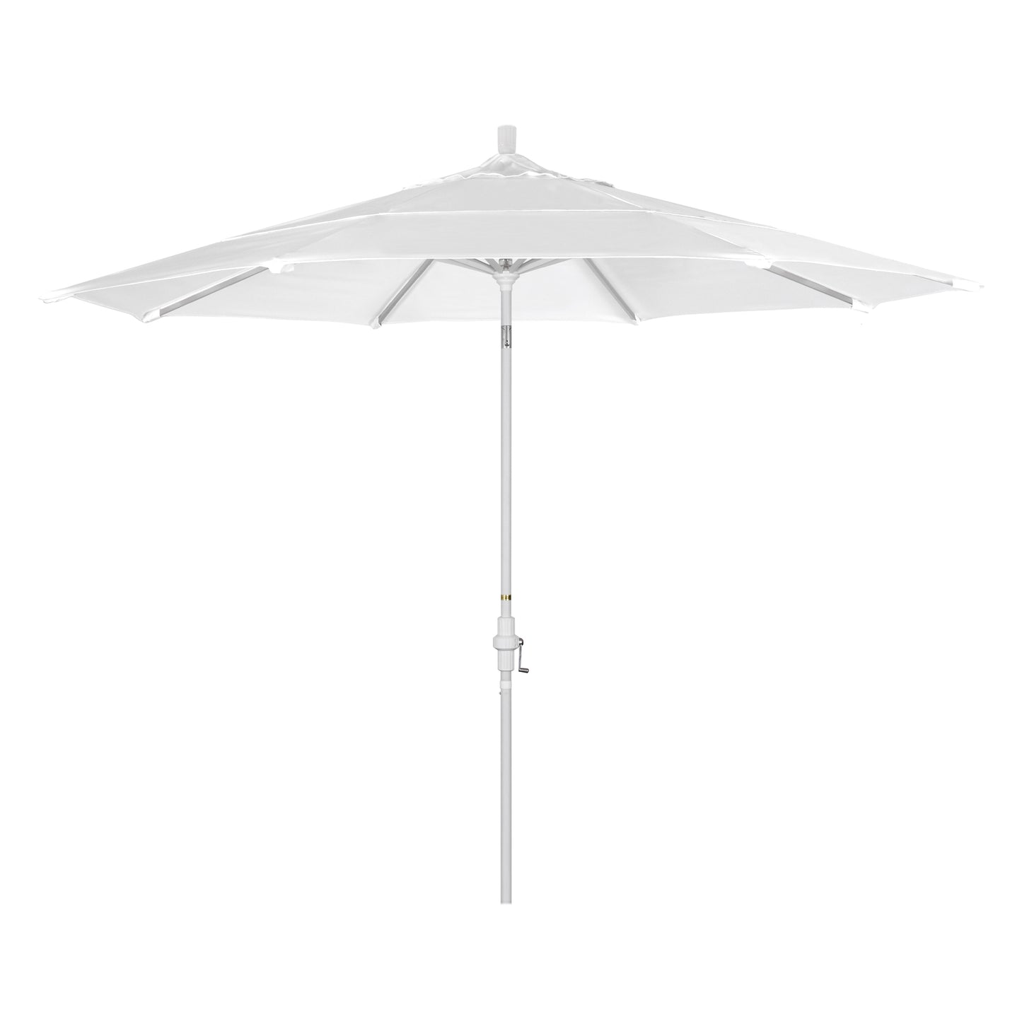 CasaFoyer 11ft California Umbrella - Extra Large Size, Sturdy Aluminum Frame, Collar Tilt Design, Easy Crank-to-Open Mechanism, Durable & User-Friendly