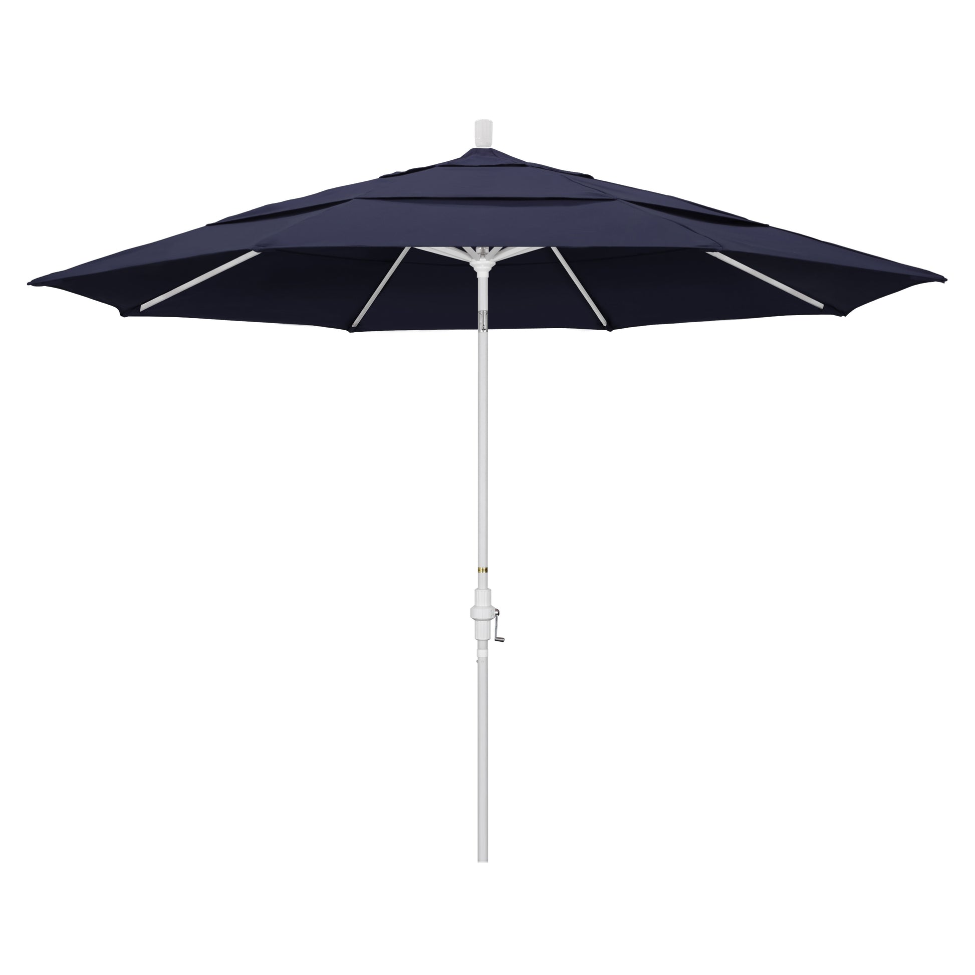 CasaFoyer 11ft California Umbrella - Extra Large Size, Collar Tilt Design, Sturdy Aluminum Frame, Easy Tilt Control, User-Friendly, Durable & Long-Lasting Shade