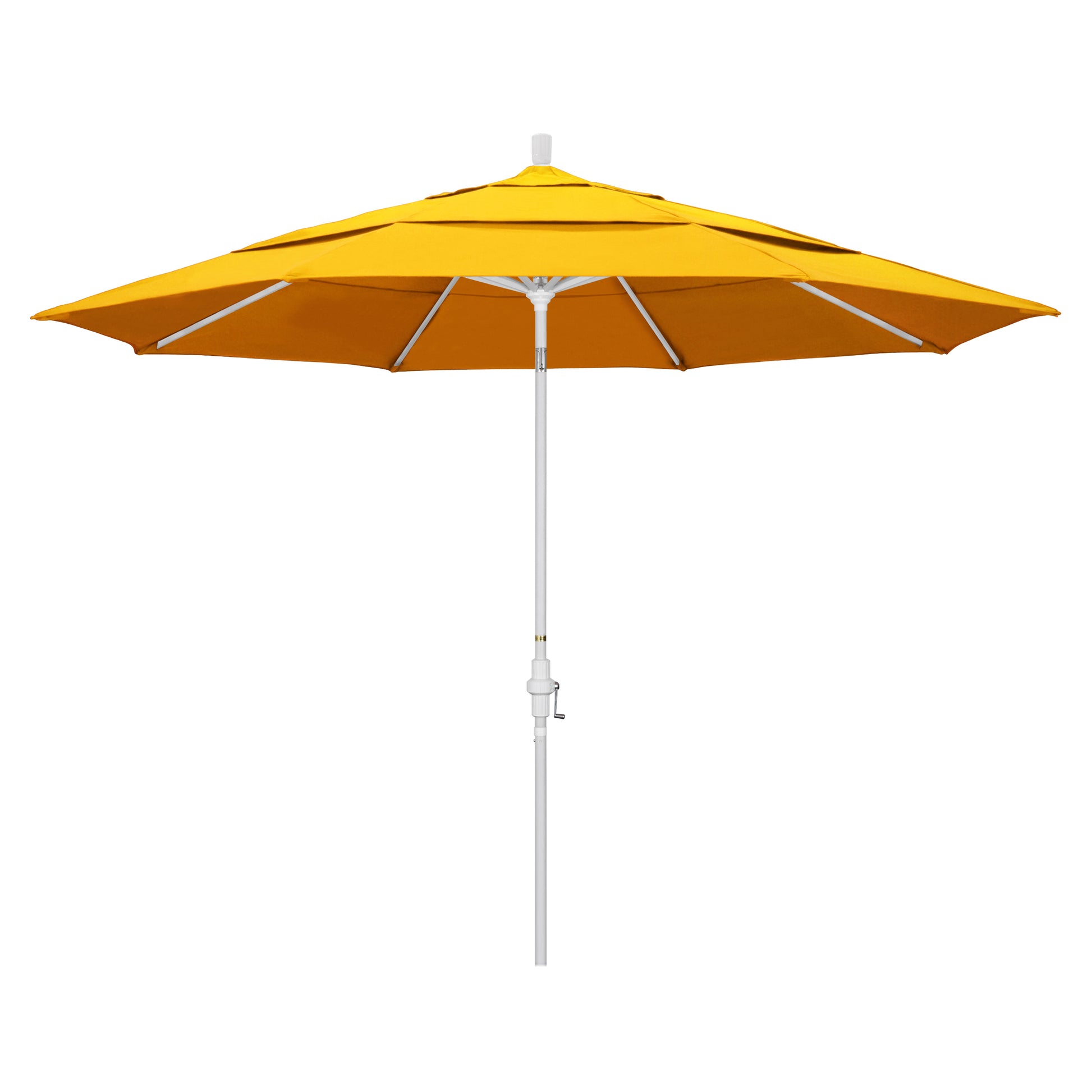 CasaFoyer 11' California Market Style Umbrella with Collar Tilt - Spacious Design, Sturdy Aluminum Frame, Easy Tilt Control - Durable & User-Friendly