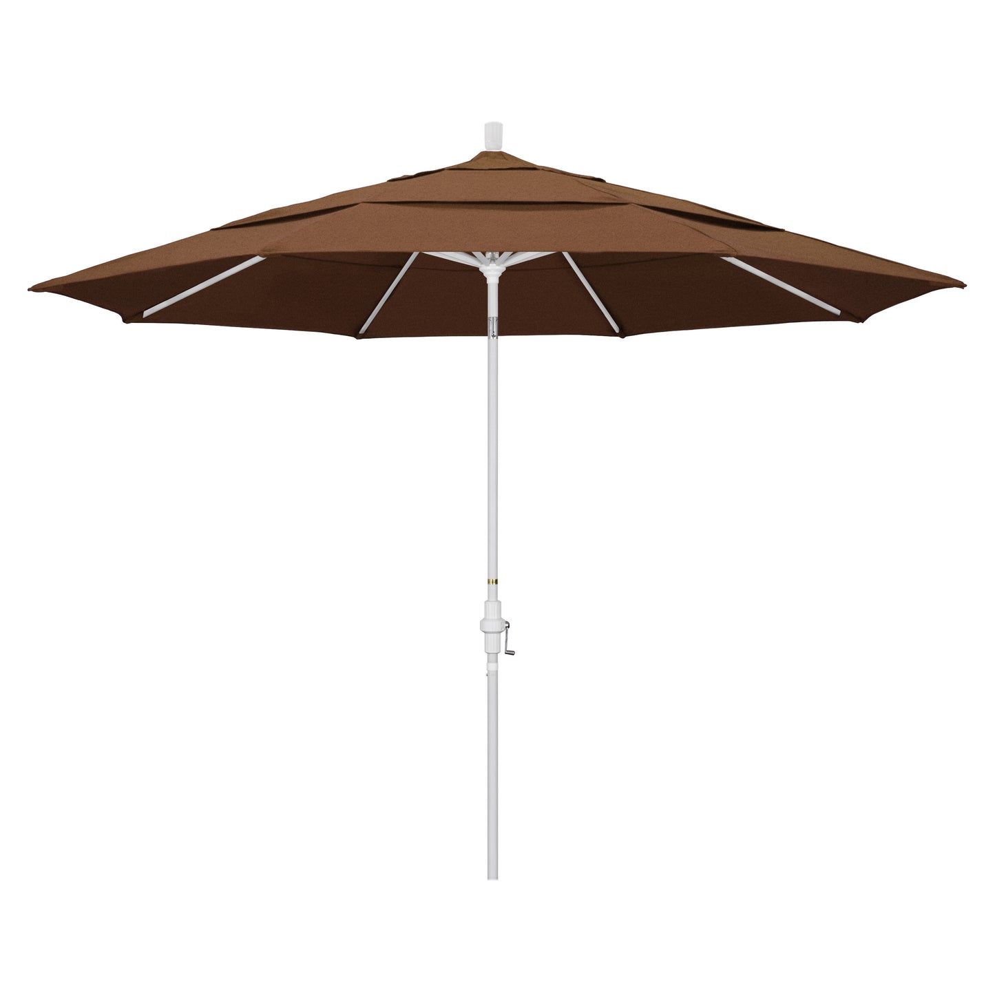 CasaFoyer 11' California Umbrella - Market Style, Extra-Large, Collar Tilt Design, Sturdy Aluminum Frame, Easy Tilt Control, Residential Use