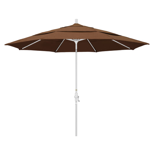 CasaFoyer 11' California Umbrella - Market Style, Extra-Large, Collar Tilt Design, Sturdy Aluminum Frame, Easy Tilt Control, Residential Use