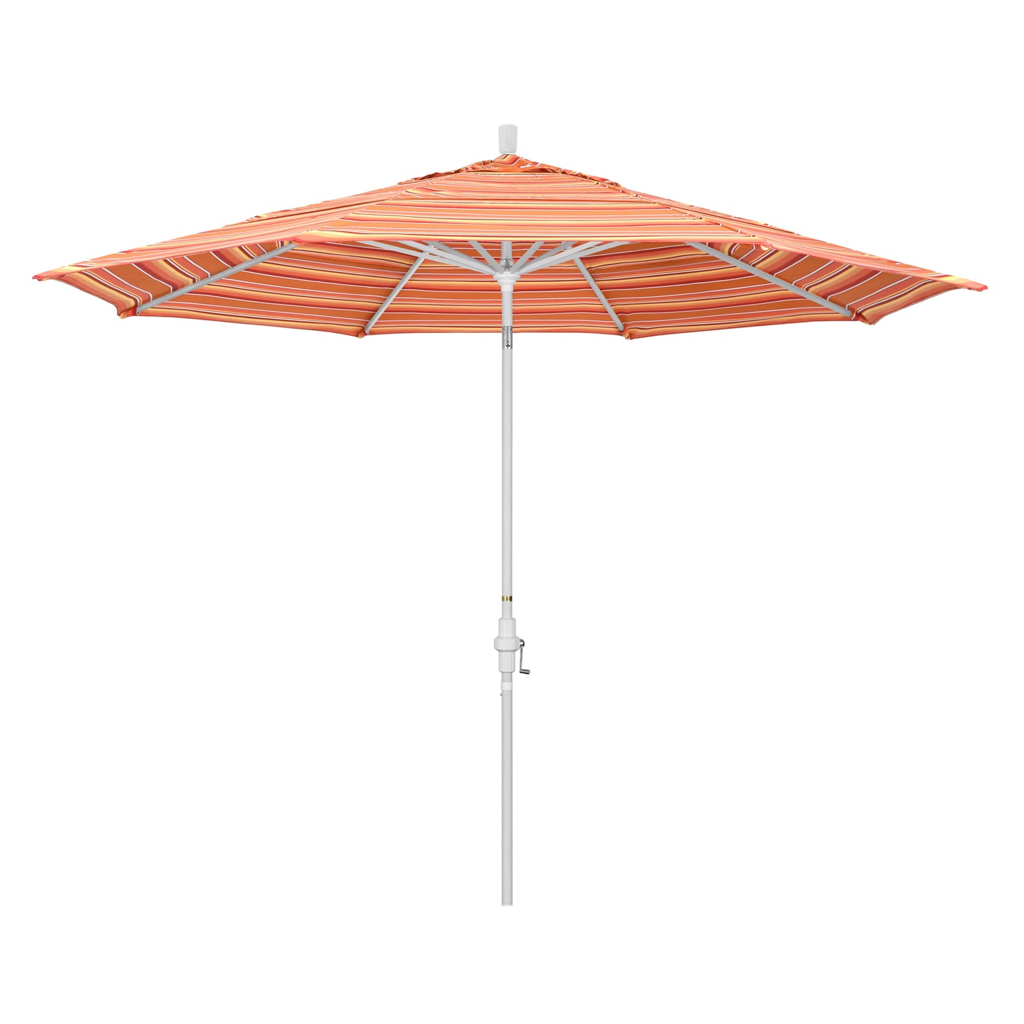 CasaFoyer 11ft California Umbrella - Market Style, Collar Tilt Design, Durable Aluminum Frame, Easy Crank-to-Open, User-Friendly, Long-Lasting Shade