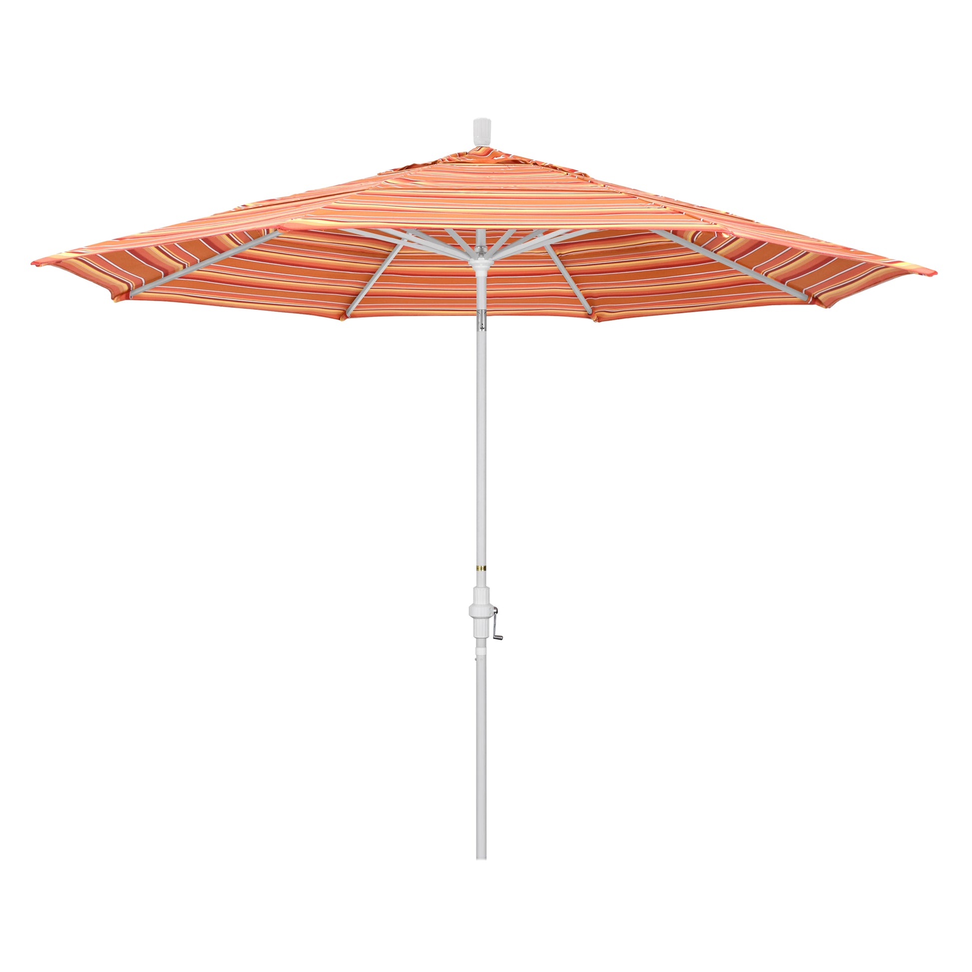 CasaFoyer 11ft California Umbrella - Market Style, Collar Tilt Design, Durable Aluminum Frame, Easy Crank-to-Open, User-Friendly, Long-Lasting Shade