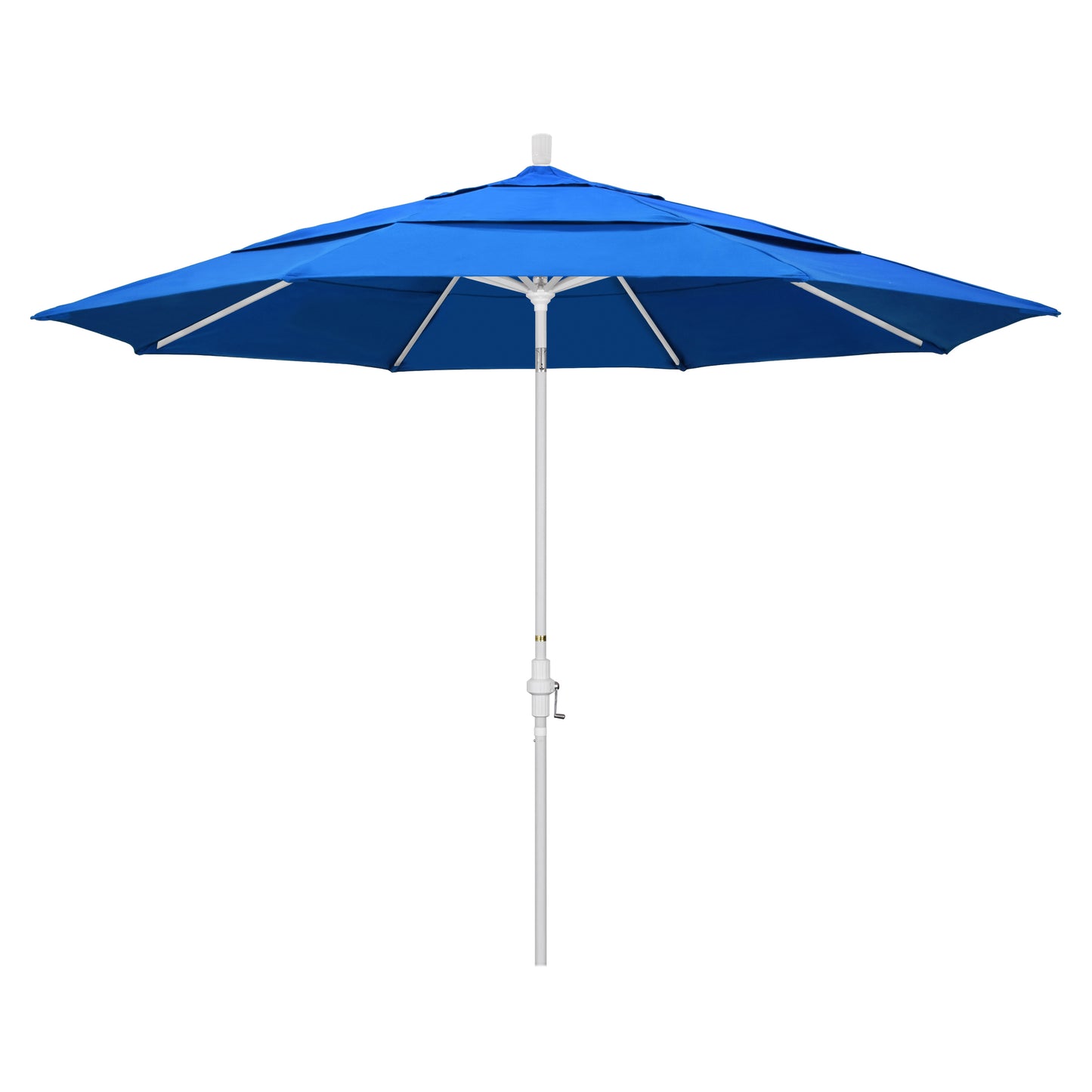 CasaFoyer 11ft California Umbrella - Market Style, Collar Tilt Design, Durable Aluminum Frame, Easy Crank-to-Open, Adjustable Tilt, Long-Lasting Shade