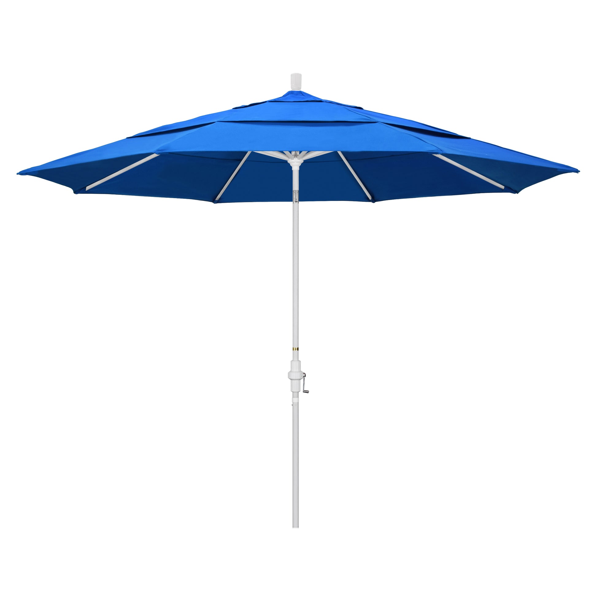 CasaFoyer 11ft California Umbrella - Market Style, Collar Tilt Design, Durable Aluminum Frame, Easy Crank-to-Open, Adjustable Tilt, Long-Lasting Shade