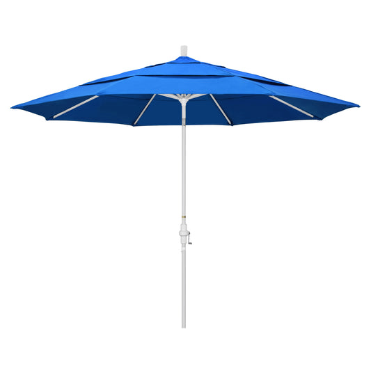CasaFoyer 11ft California Umbrella - Market Style, Collar Tilt Design, Durable Aluminum Frame, Easy Crank-to-Open, Adjustable Tilt, Long-Lasting Shade