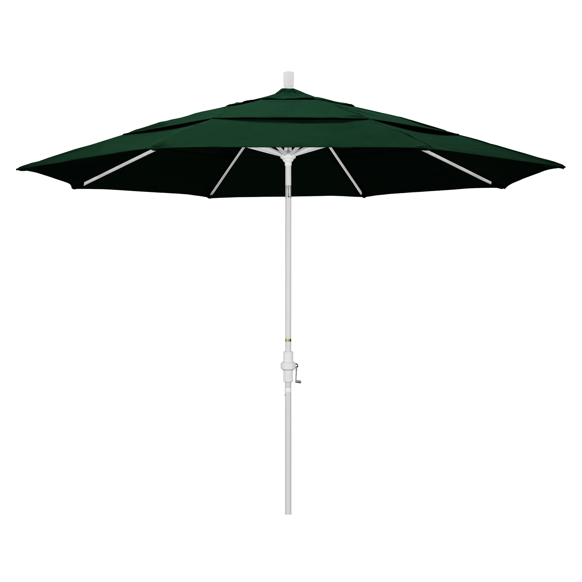 CasaFoyer 11' California Market Style Umbrella with Collar Tilt - Spacious Design, Sturdy Aluminum Frame, Easy Tilt Adjustment - Ideal for Residential Use