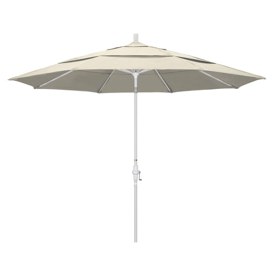 CasaFoyer 11ft California Umbrella - Market Style, Collar Tilt Design, Durable Aluminum Frame, Easy Crank-to-Open, Residential Owner's Choice