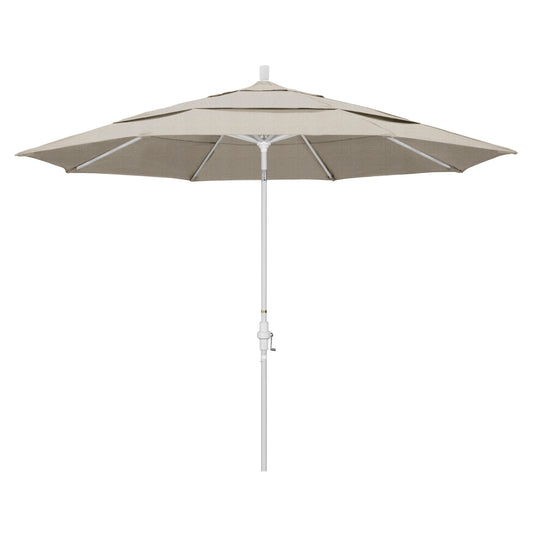 CasaFoyer 11' California Umbrella - Market Style with Advanced Collar Tilt Design, Durable Aluminum Frame, and Stunning Design. Perfect for Residential Use.