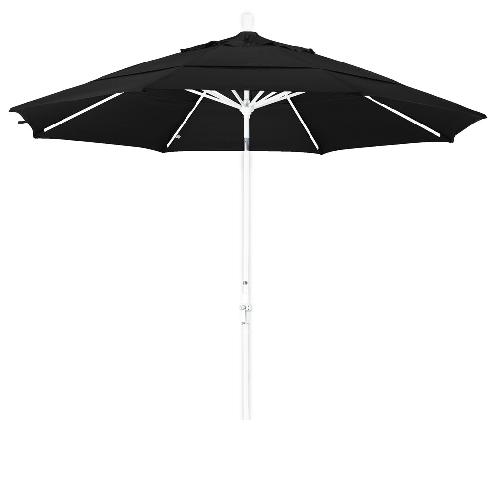 CasaFoyer 11ft California Market Style Umbrella | Collar Tilt Design | Durable Aluminum Frame | Easy Crank-to-Open | Adjustable Tilt Position | Long-Lasting Shade Enjoyment