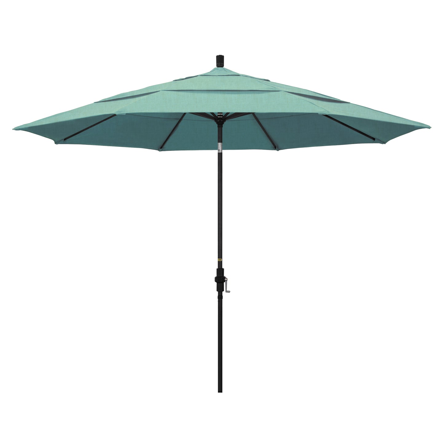 CasaFoyer 11ft California Umbrella - Extra Large Size, Sturdy Aluminum Frame, Collar Tilt Design, Easy Crank-to-Open, Adjustable Tilt Position, Durable & User-Friendly