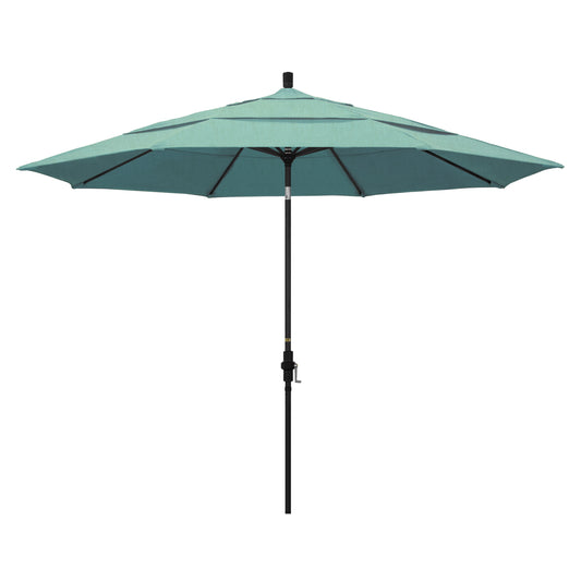 CasaFoyer 11ft California Umbrella - Extra Large Size, Sturdy Aluminum Frame, Collar Tilt Design, Easy Crank-to-Open, Adjustable Tilt Position, Durable & User-Friendly