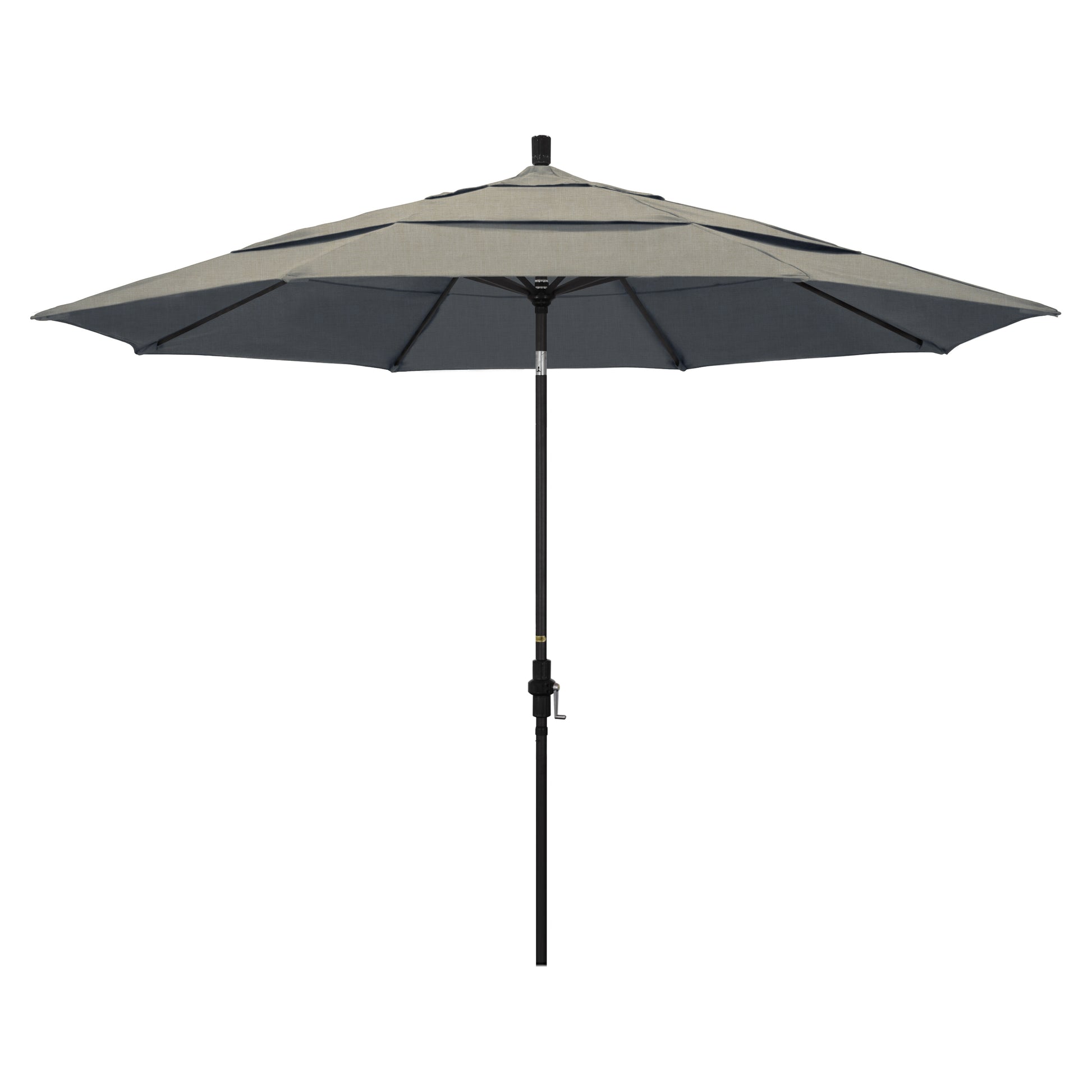 CasaFoyer 11ft California Umbrella - Extra Large Size, Sturdy Aluminum Frame, Collar Tilt Design, Easy Crank-to-Open Mechanism, Durable Construction