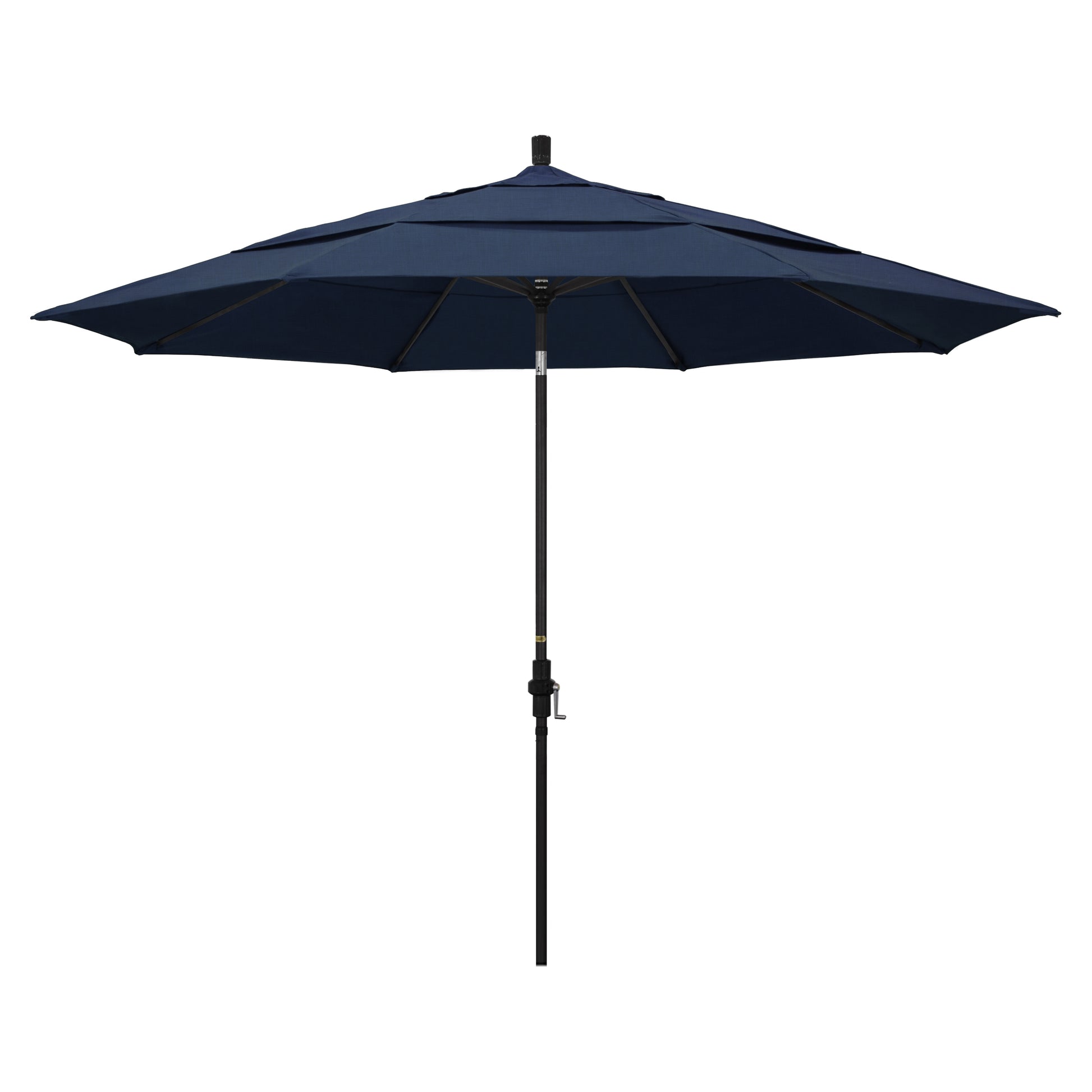 CasaFoyer 11ft California Umbrella - Extra Large Size, Market-Style Design, Collar Tilt, Durable Aluminum Frame, Easy Tilt Control, User-Friendly & Sturdy Construction