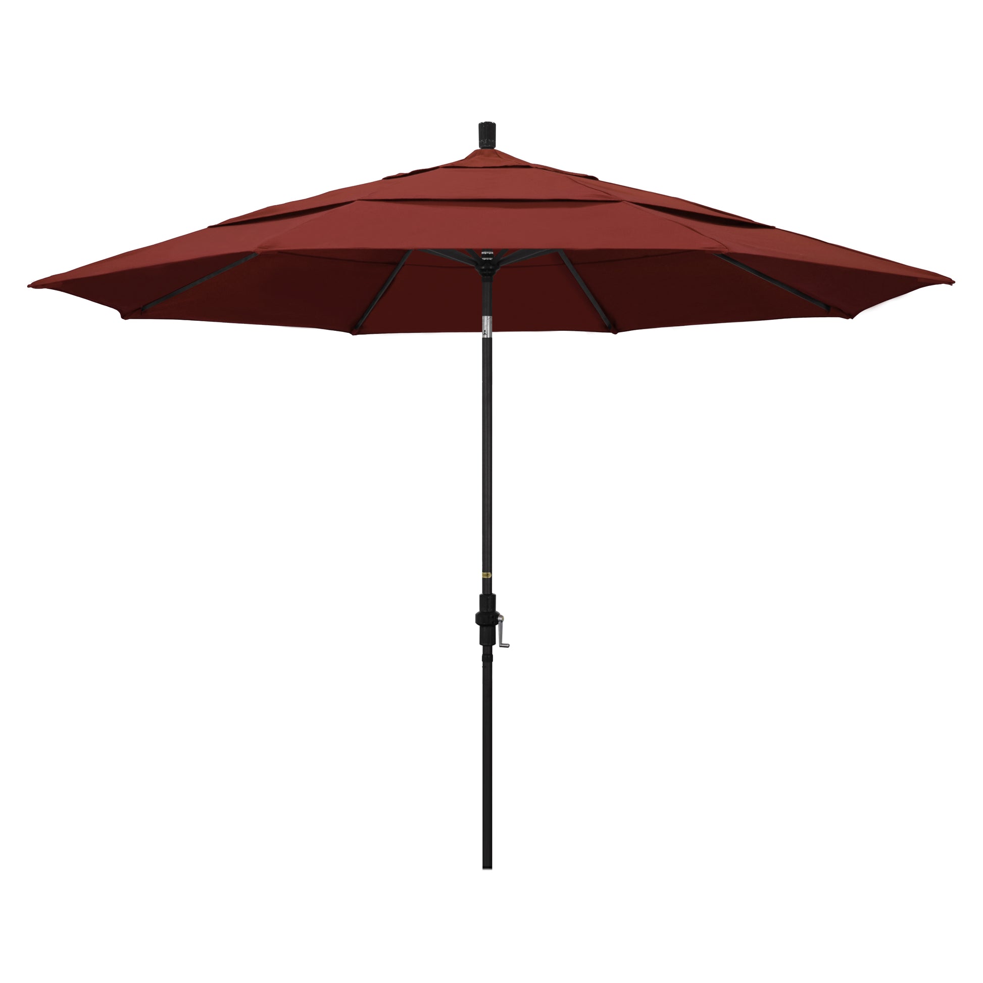CasaFoyer 11' California Umbrella - Market Style, Collar Tilt Design, Durable Aluminum Frame - Ample Shade for Residential Owners - User-Friendly & Long-Lasting